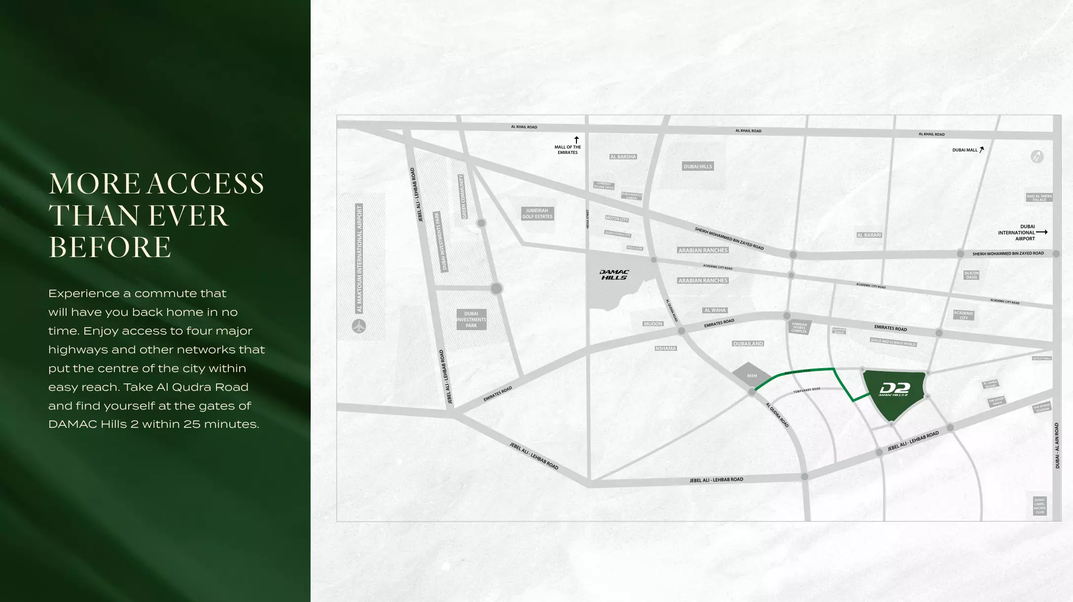 Natura Damac Hills 2 – master plan