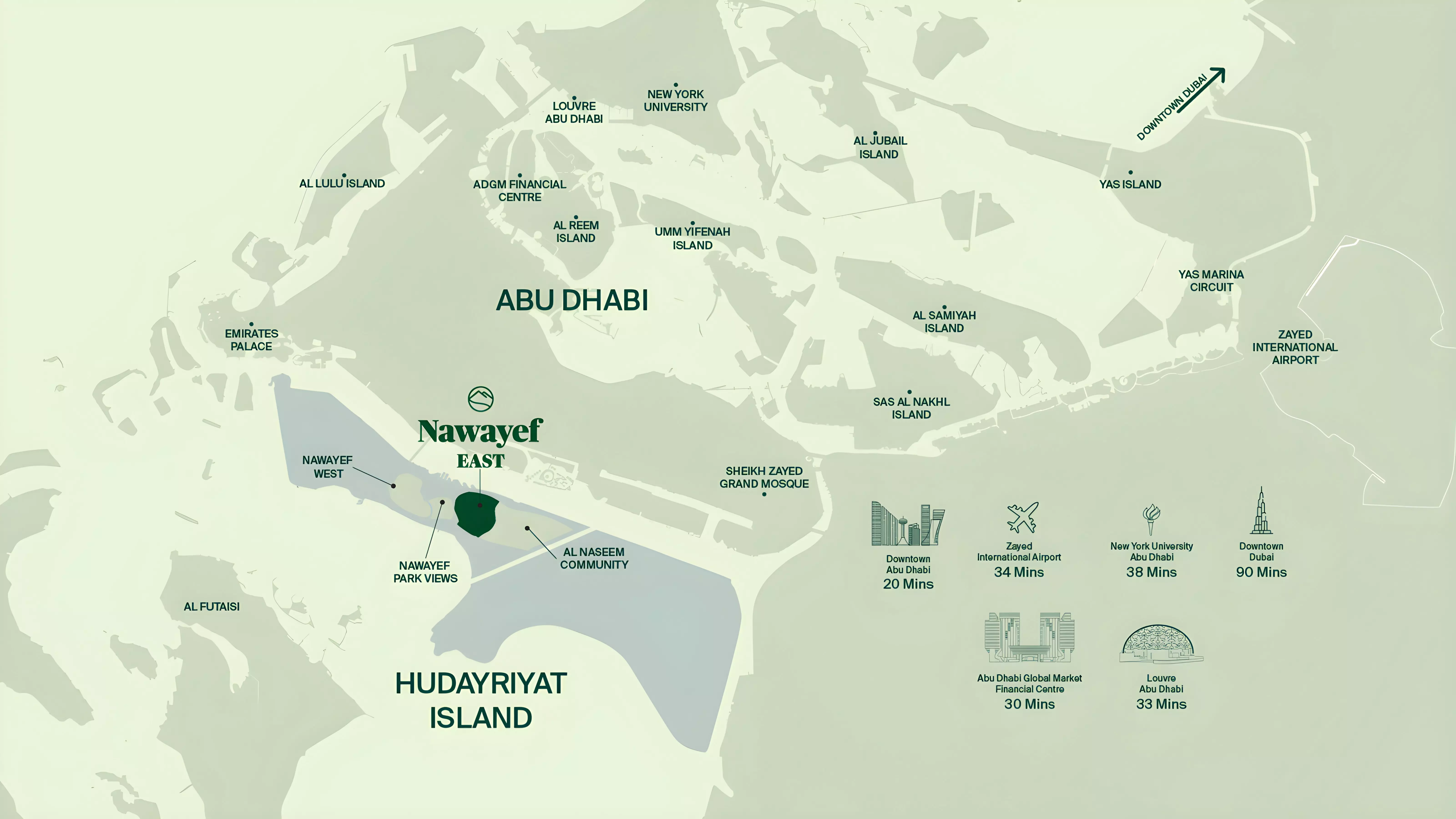Nawayef East B – master plan