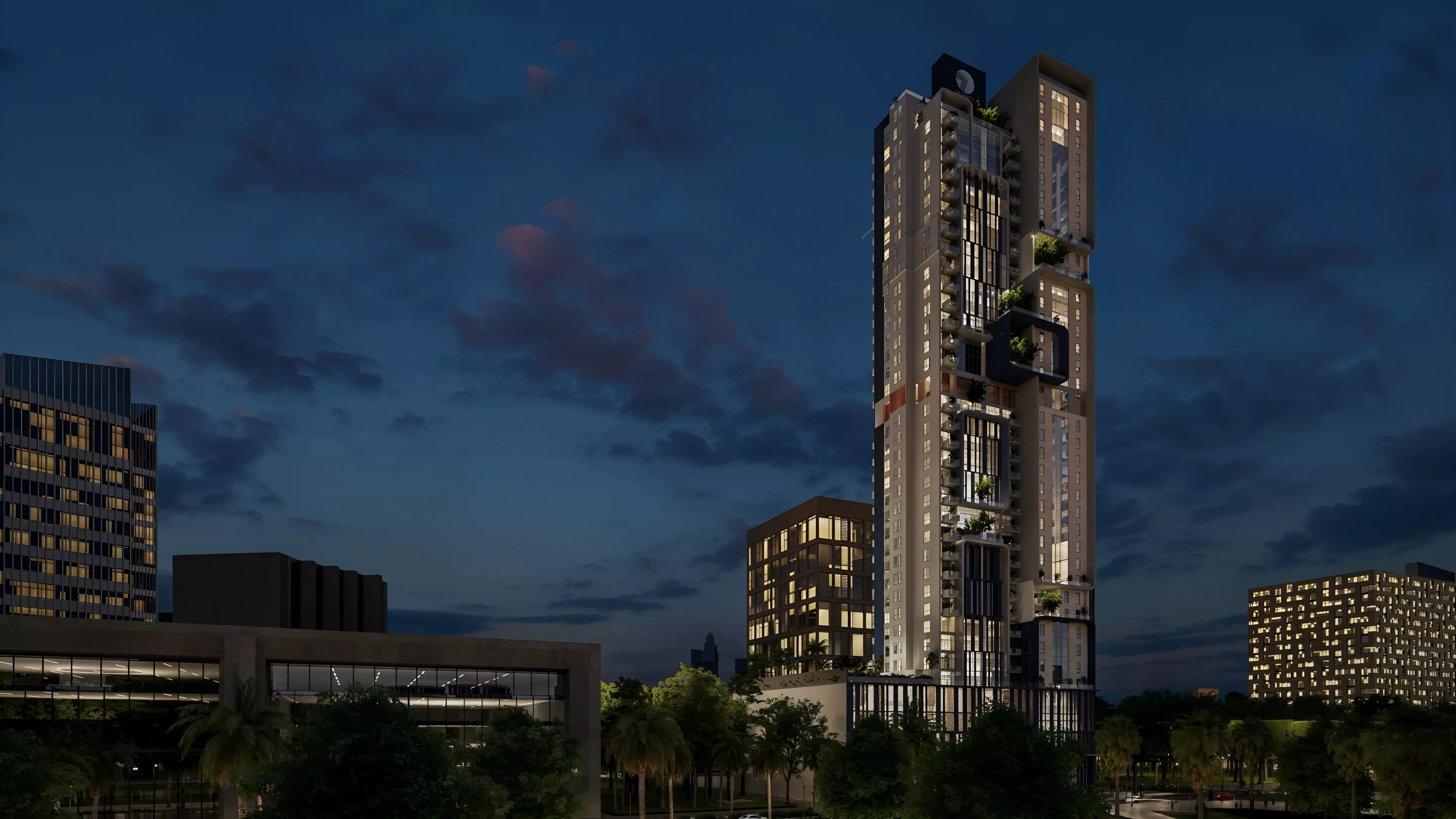 Nexara Tower – main view