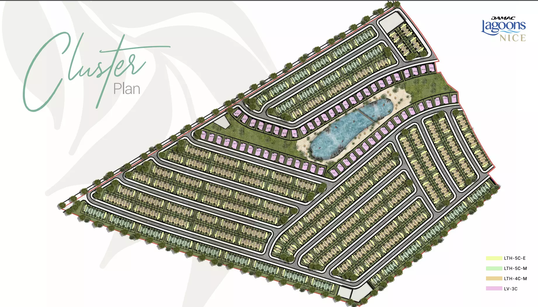Nice By Damac – master plan