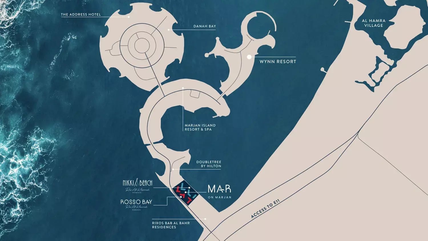 Nikki Beach Residences – master plan