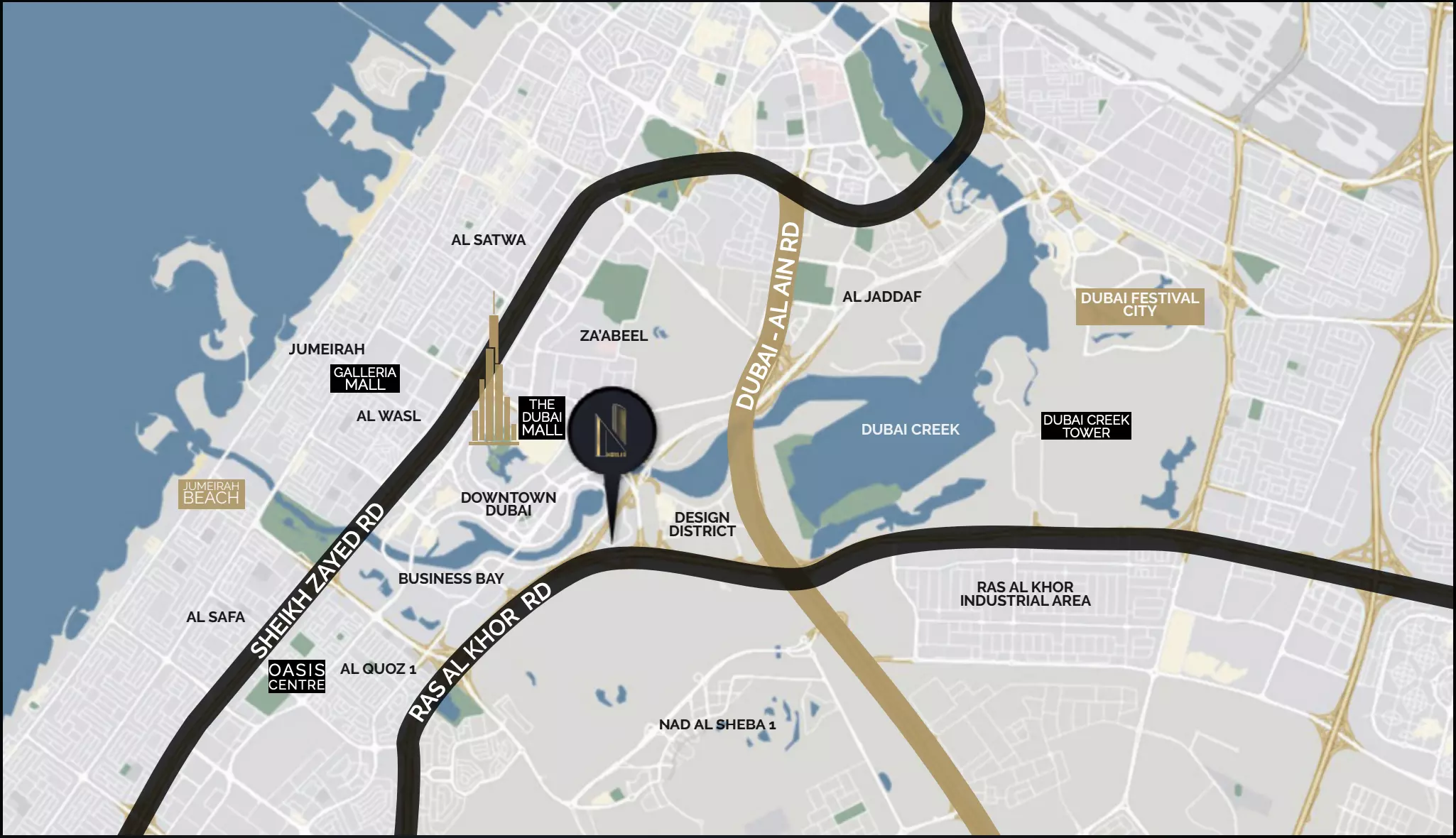 Nobles Tower – master plan