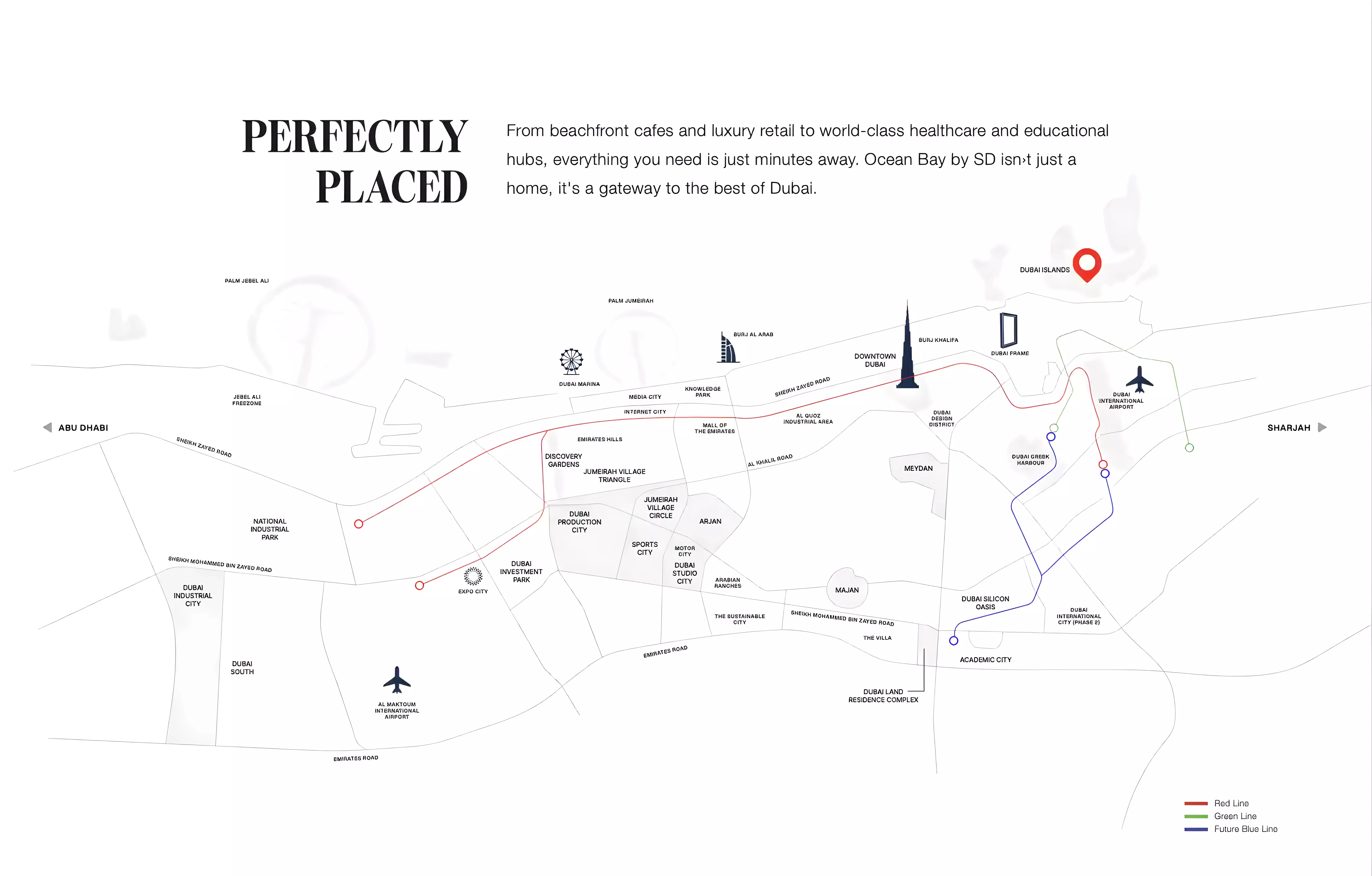 Ocean Bay by Samana – master plan