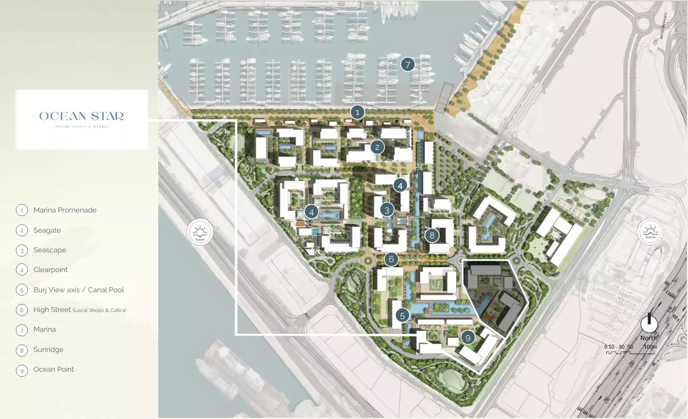 Ocean Star – master plan