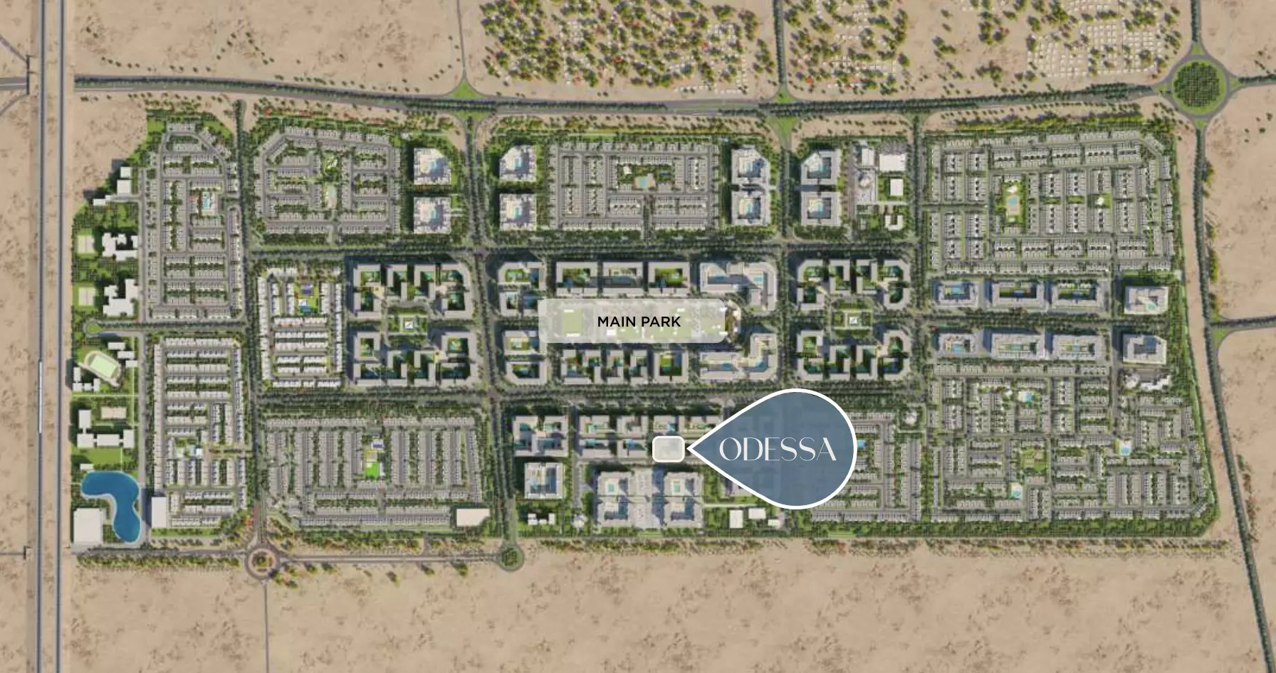 Odessa – master plan