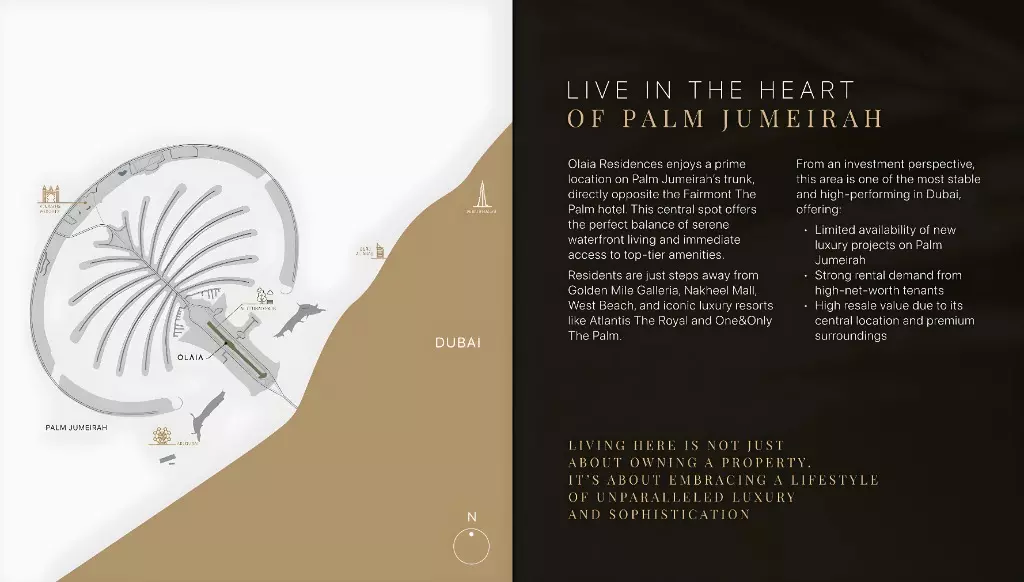 Olaia Residences – master plan