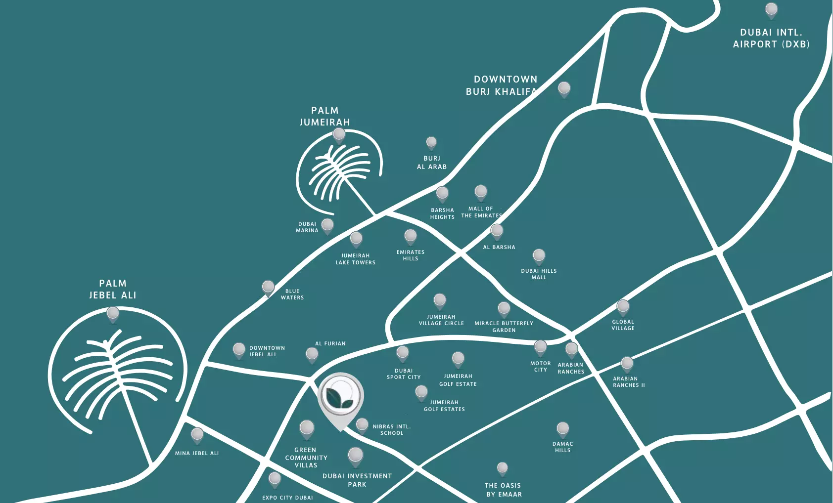 Olivia Residences – master plan