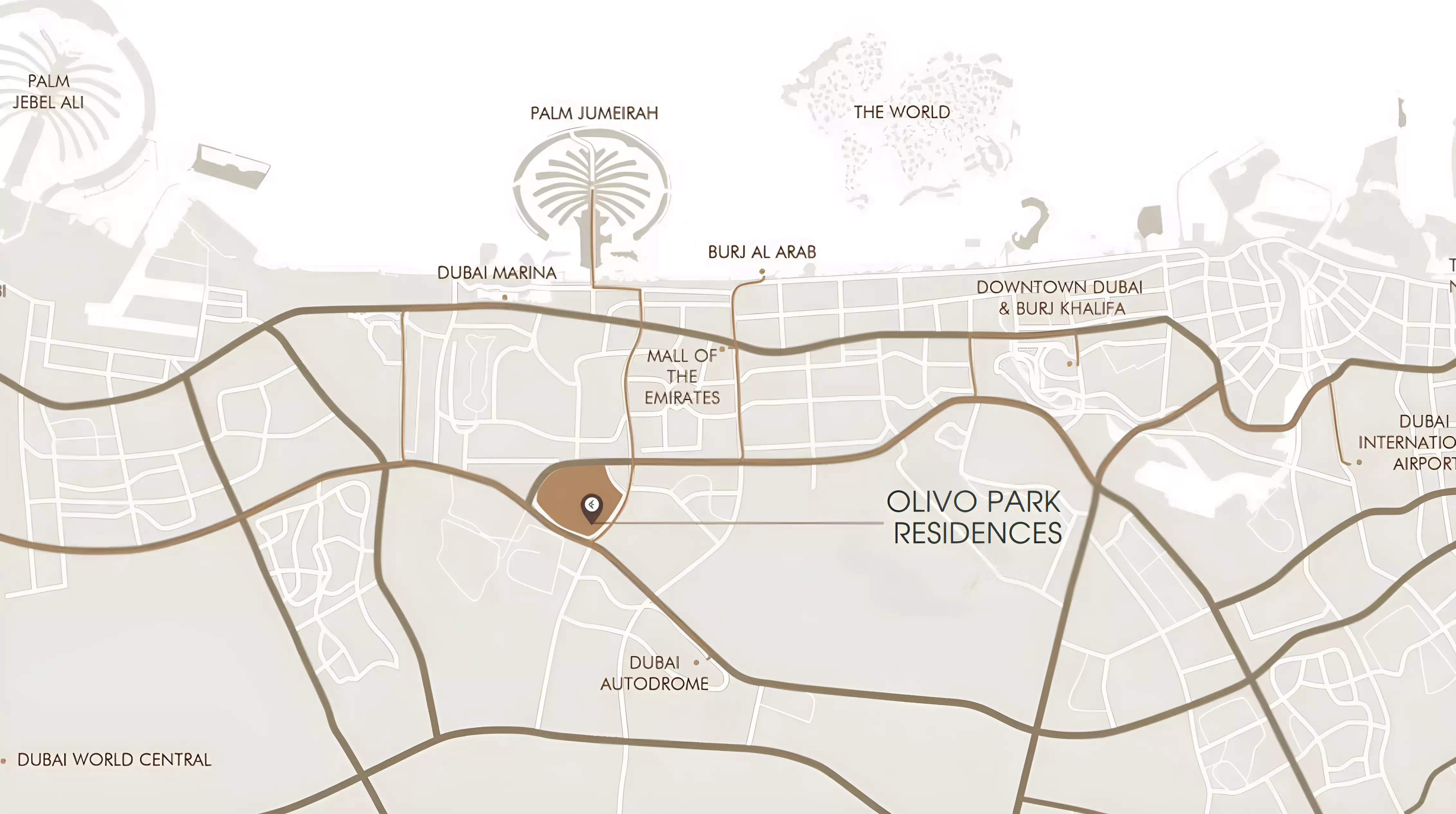 Olivo Park Residences – master plan