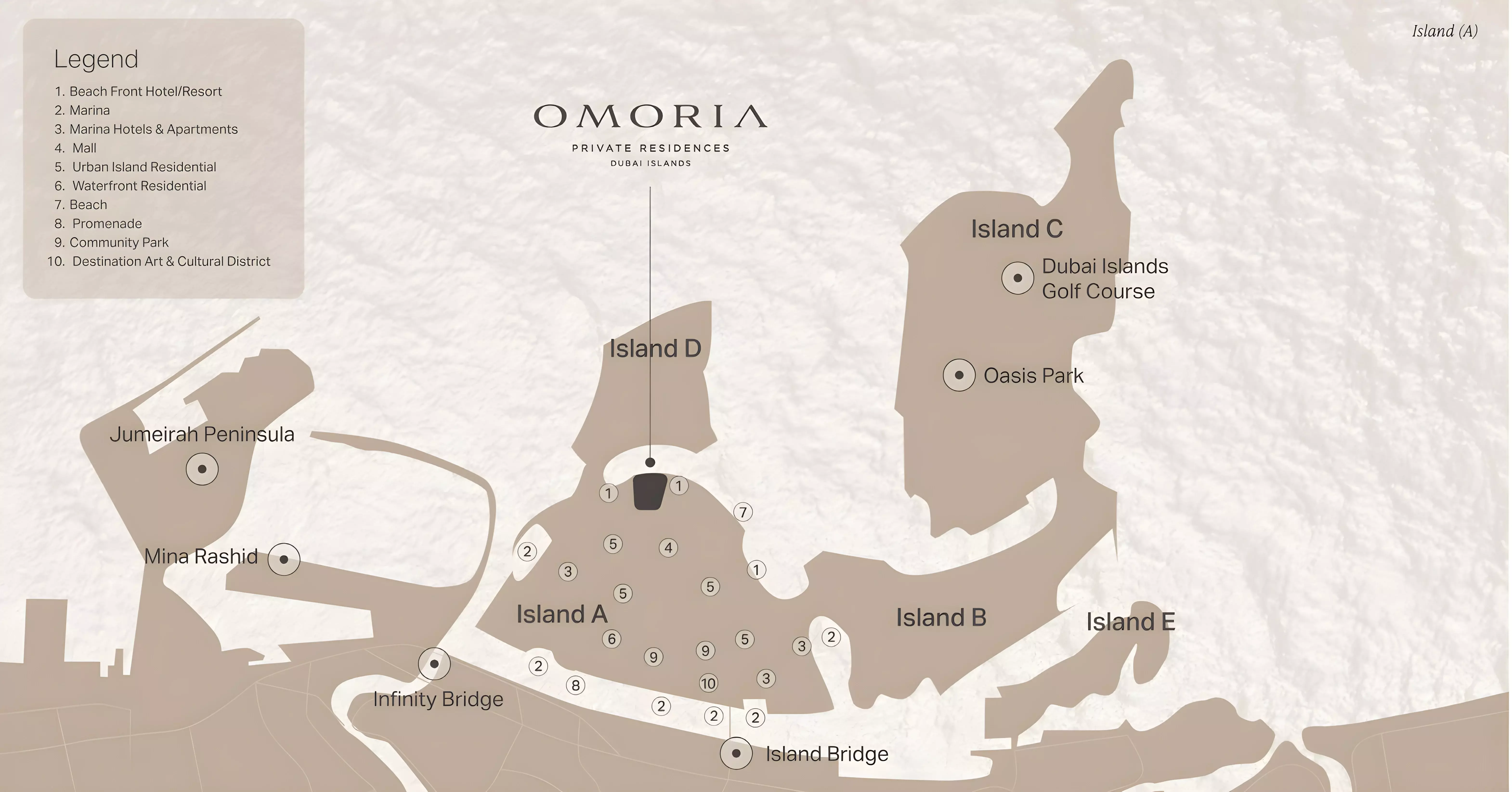 Omoria Resort Residences – master plan