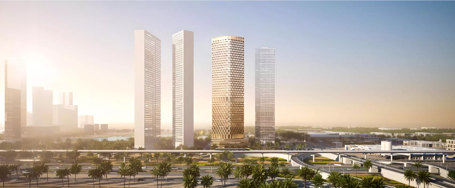 One B Tower – main view