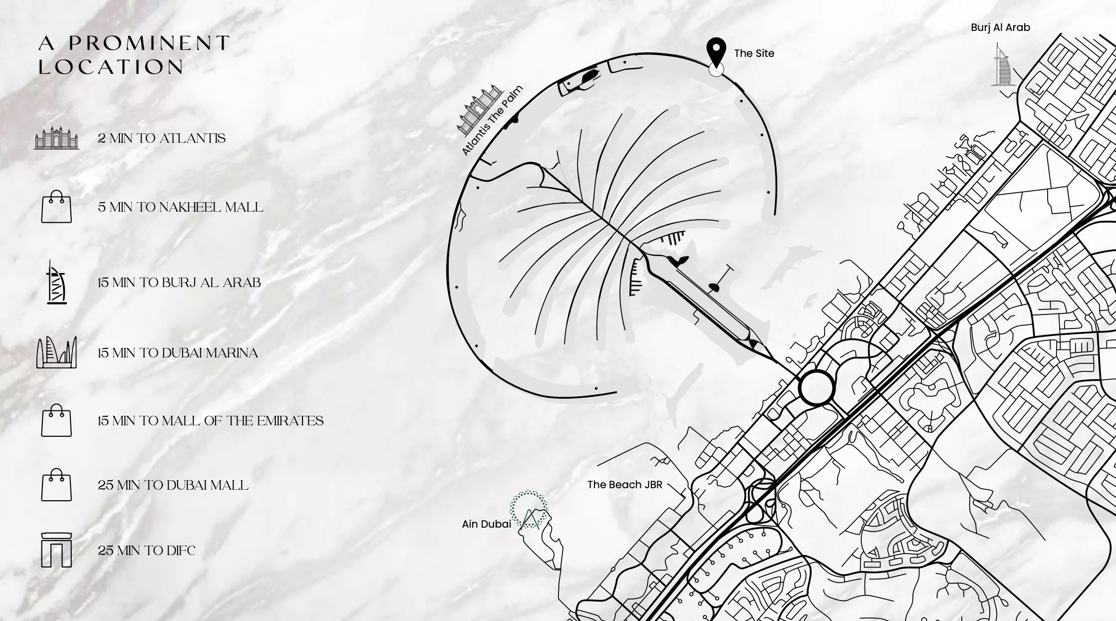 One Crescent – master plan