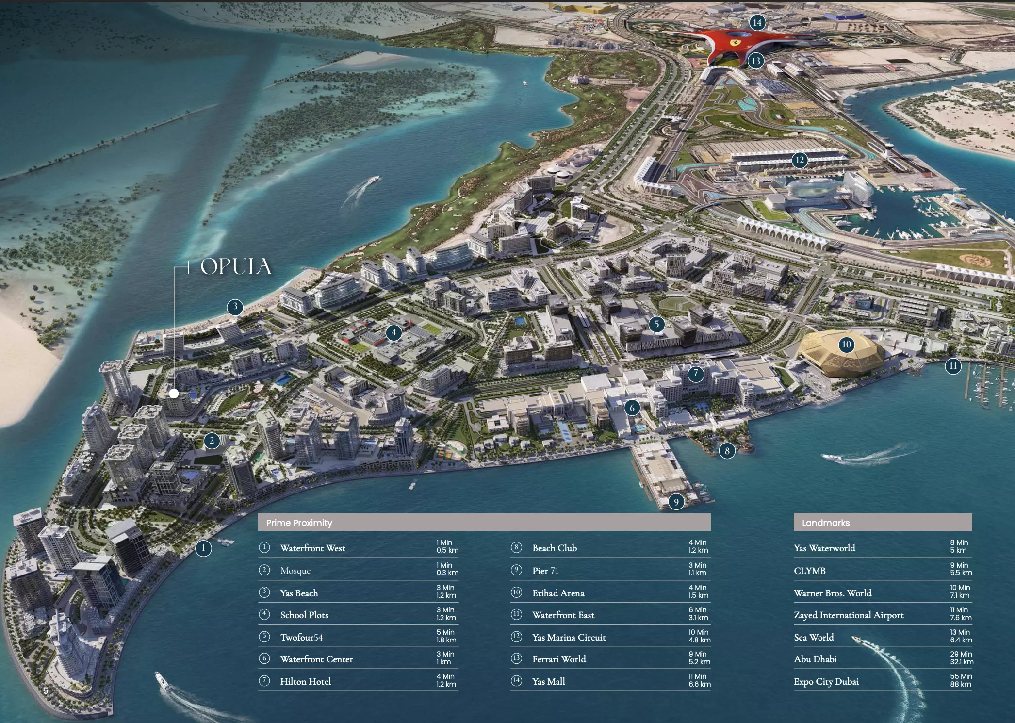 Opula Residence – master plan