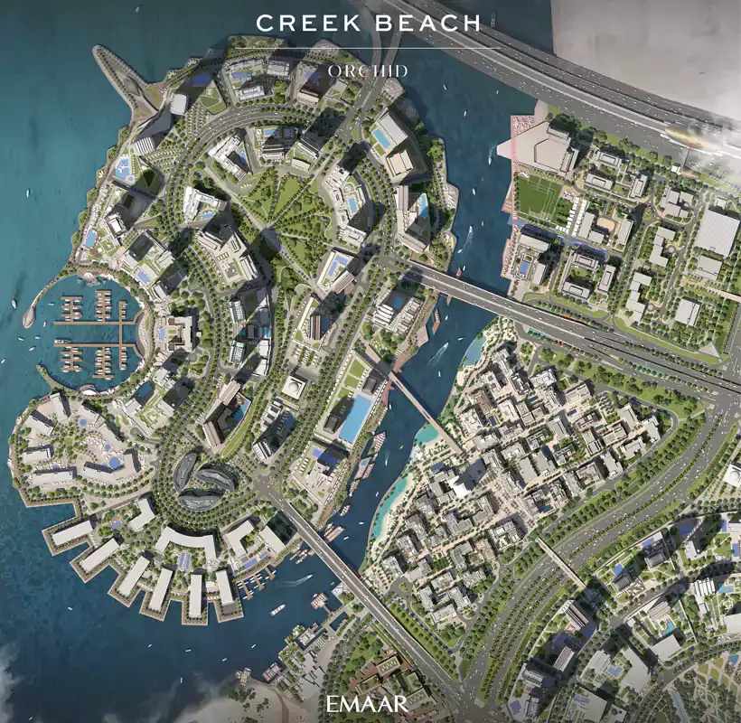 Orchid At Creek Beach – master plan