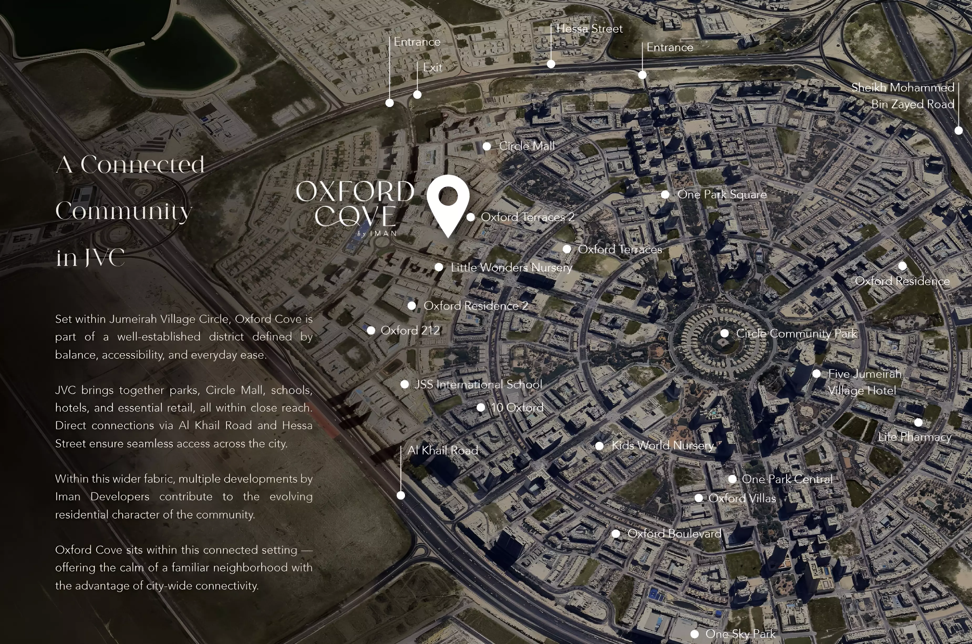 Oxford Cove – master plan