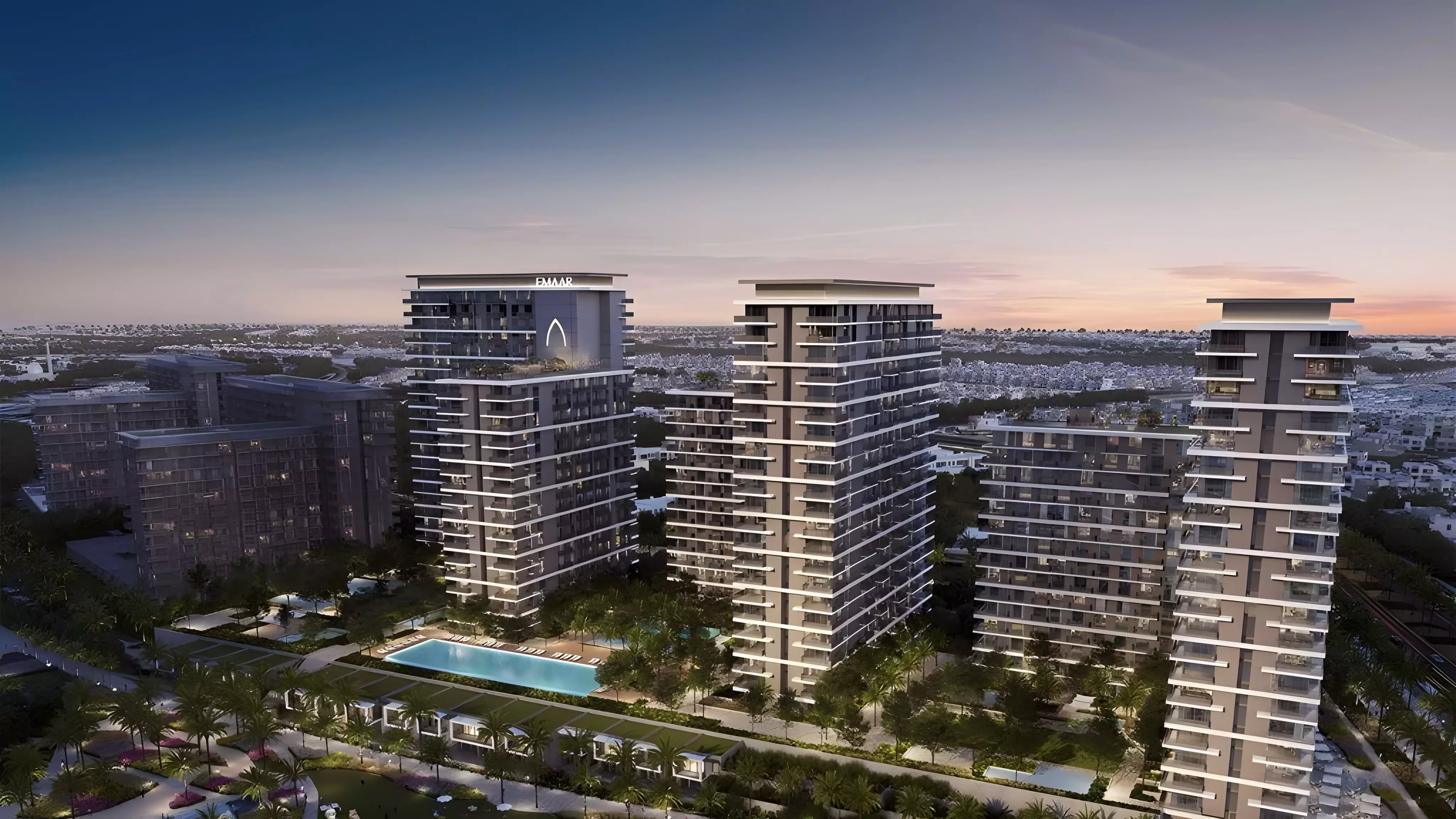 Palace Residences Dubai Hills – main view