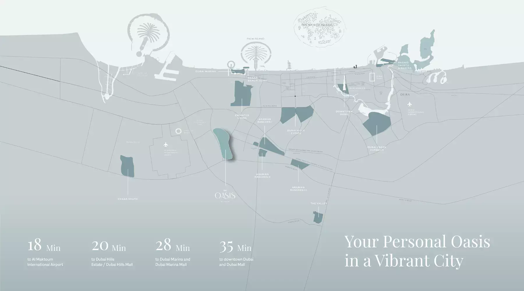 Palace Villas Ostra – master plan