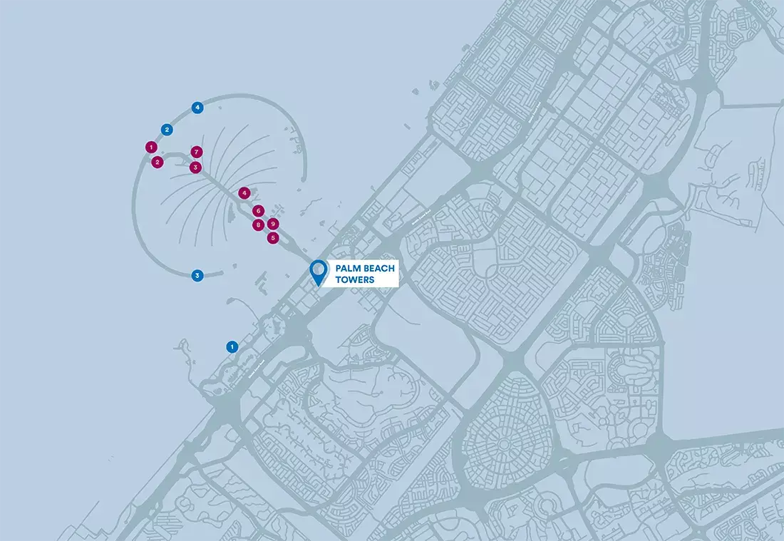 Palm Beach Towers – master plan