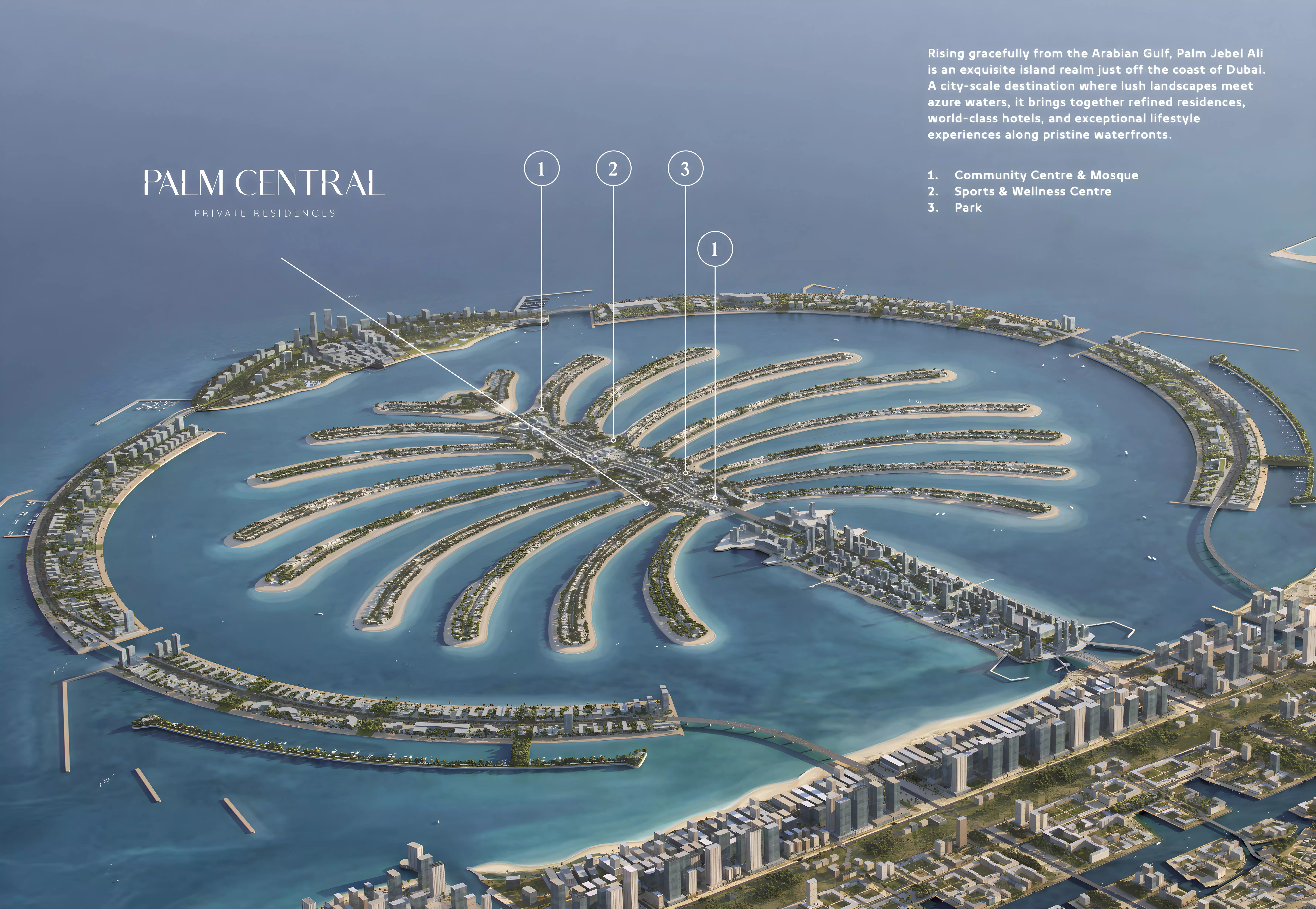 Palm Central Private Residences Phase 2 – master plan