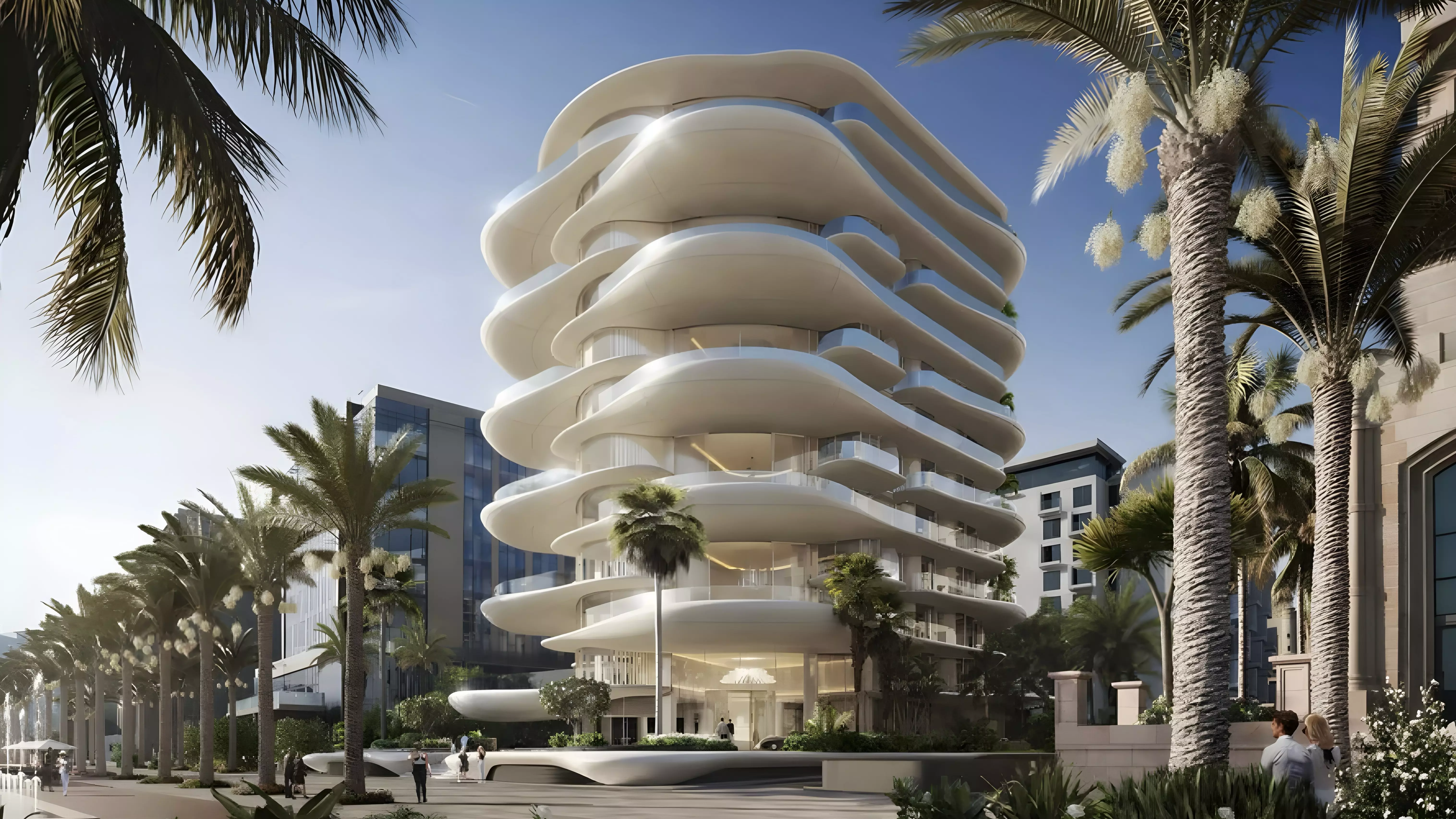 Palm Flower – main view