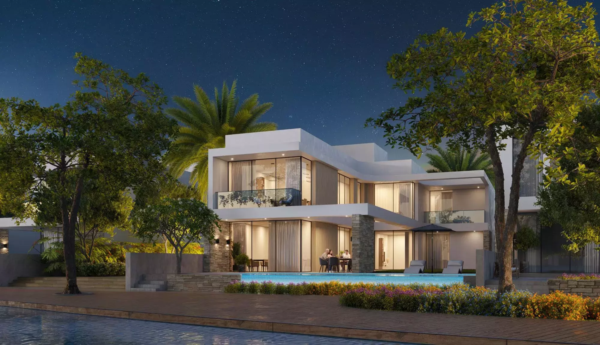 Palm Groove Villas – main view