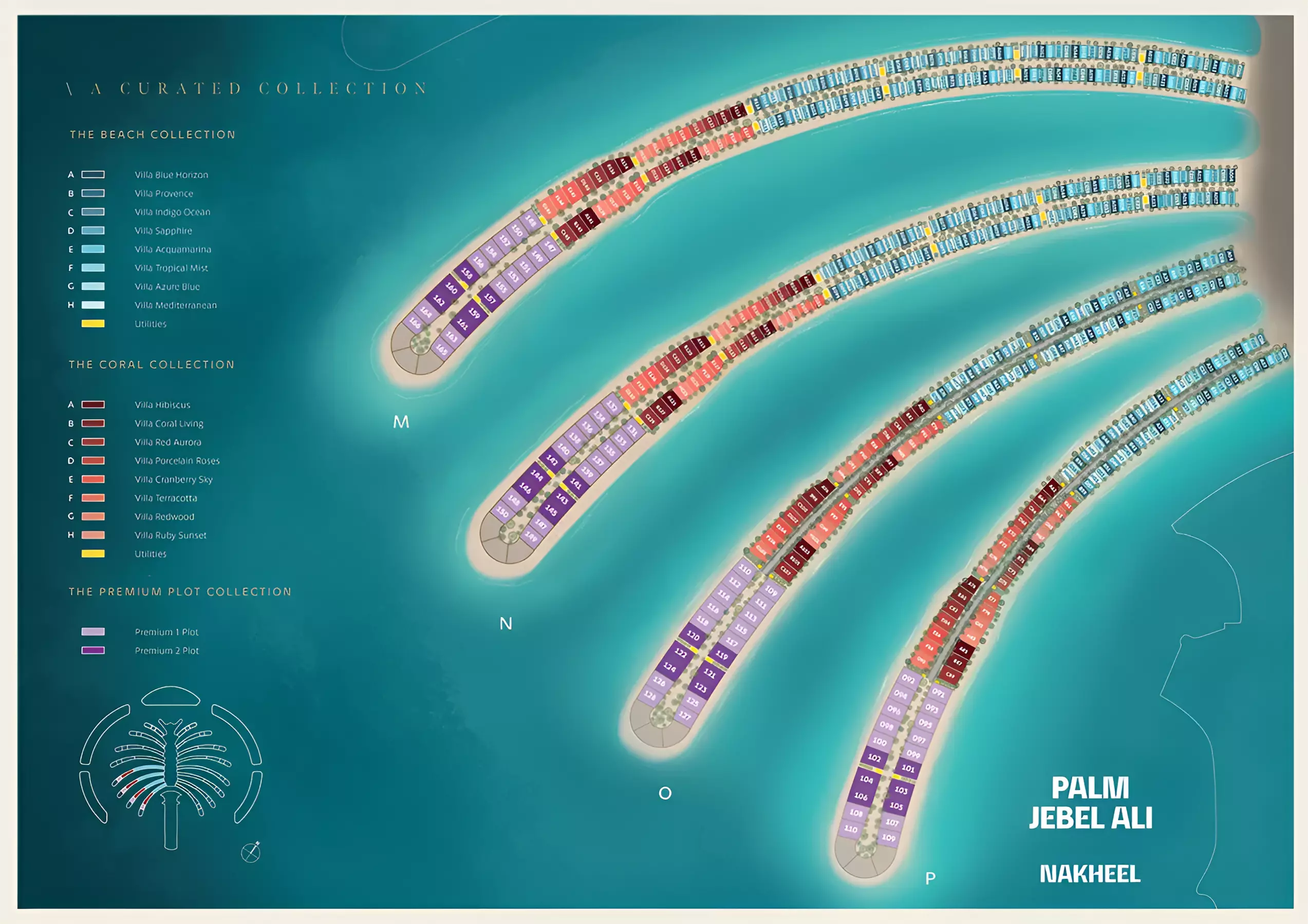 Palm Jebel Ali - Frond A – master plan