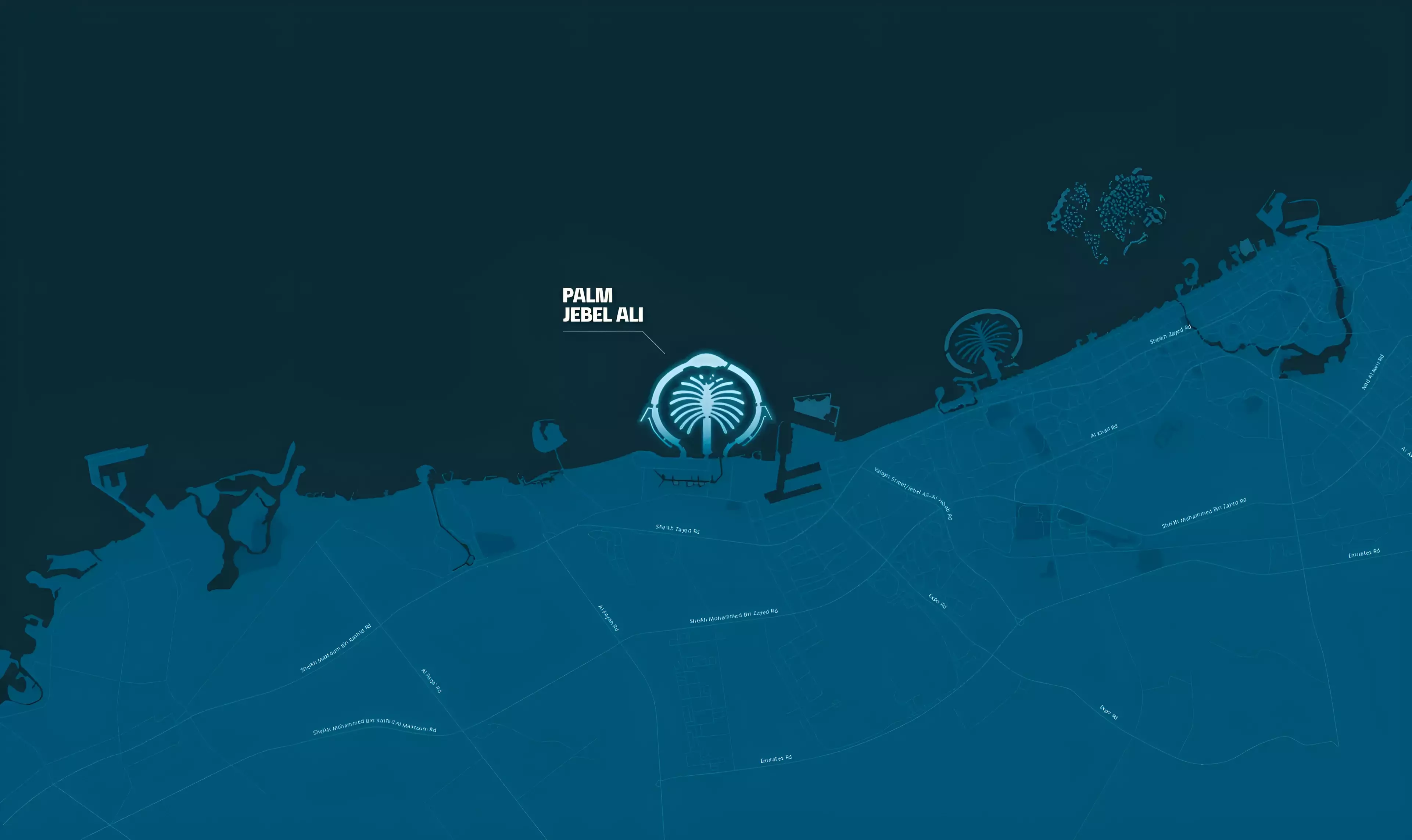 Palm Jebel Ali Frond E – master plan