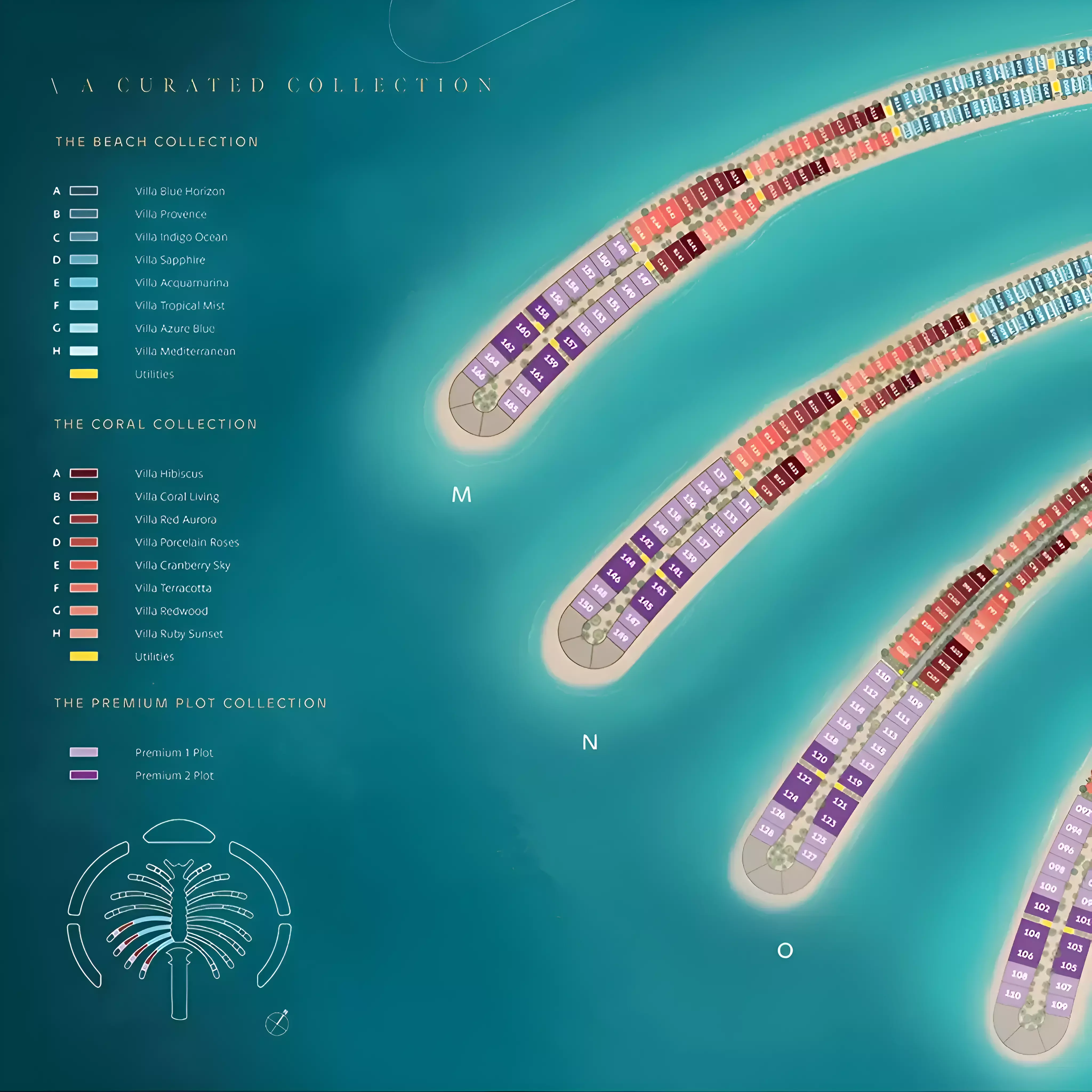Palm Jebel Ali Frond M – master plan