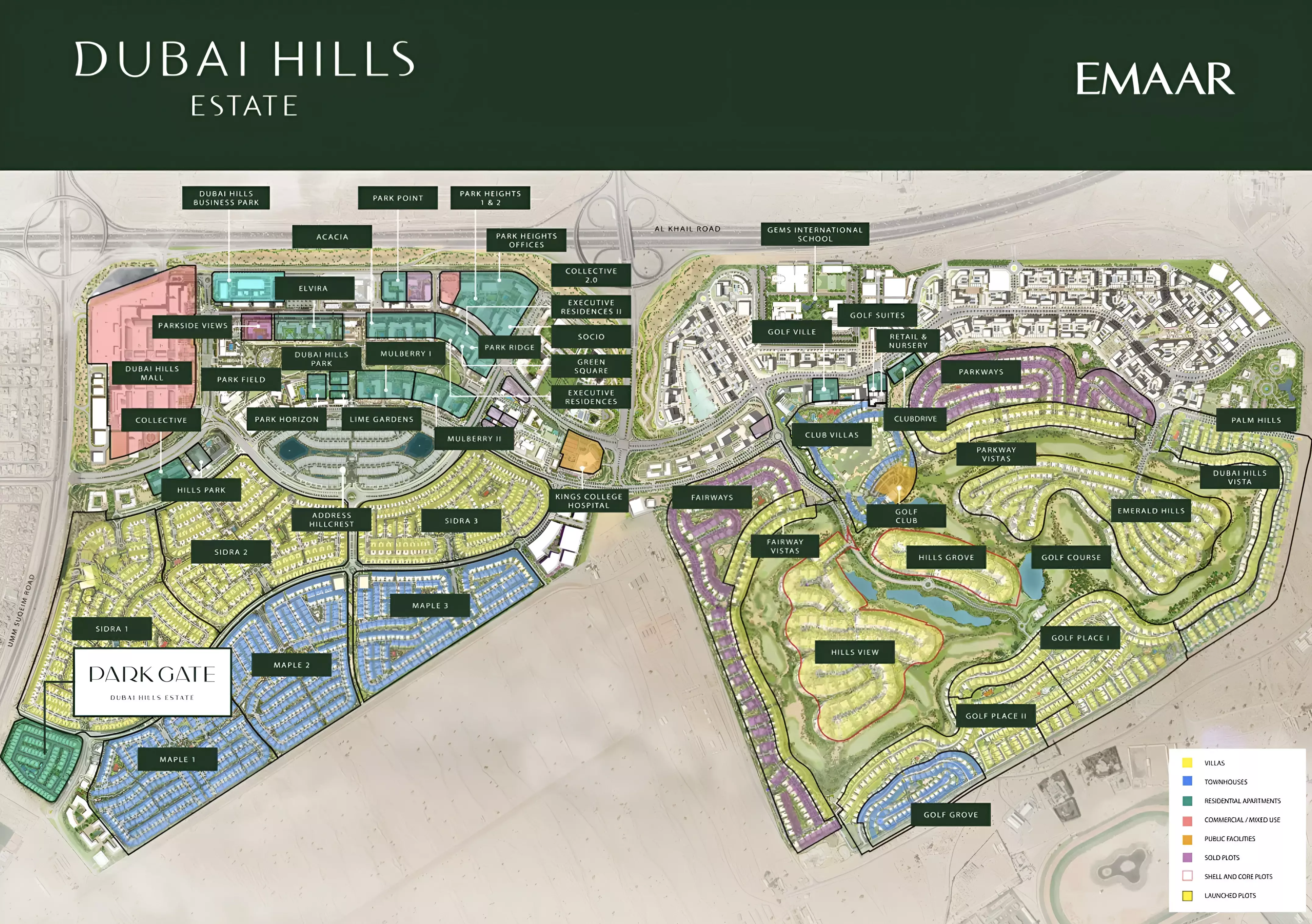Park Gate – master plan