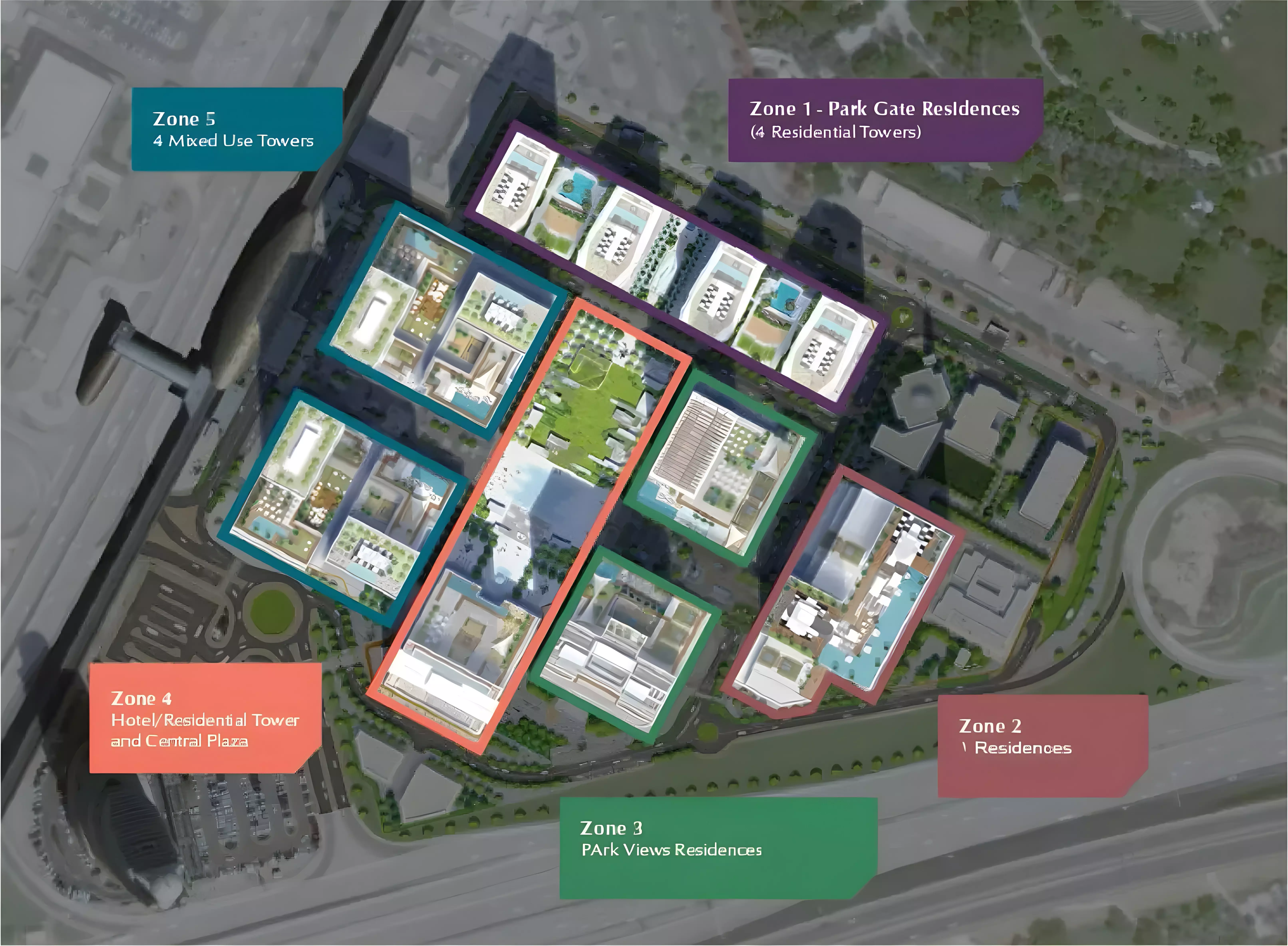 Park Views Residences – master plan