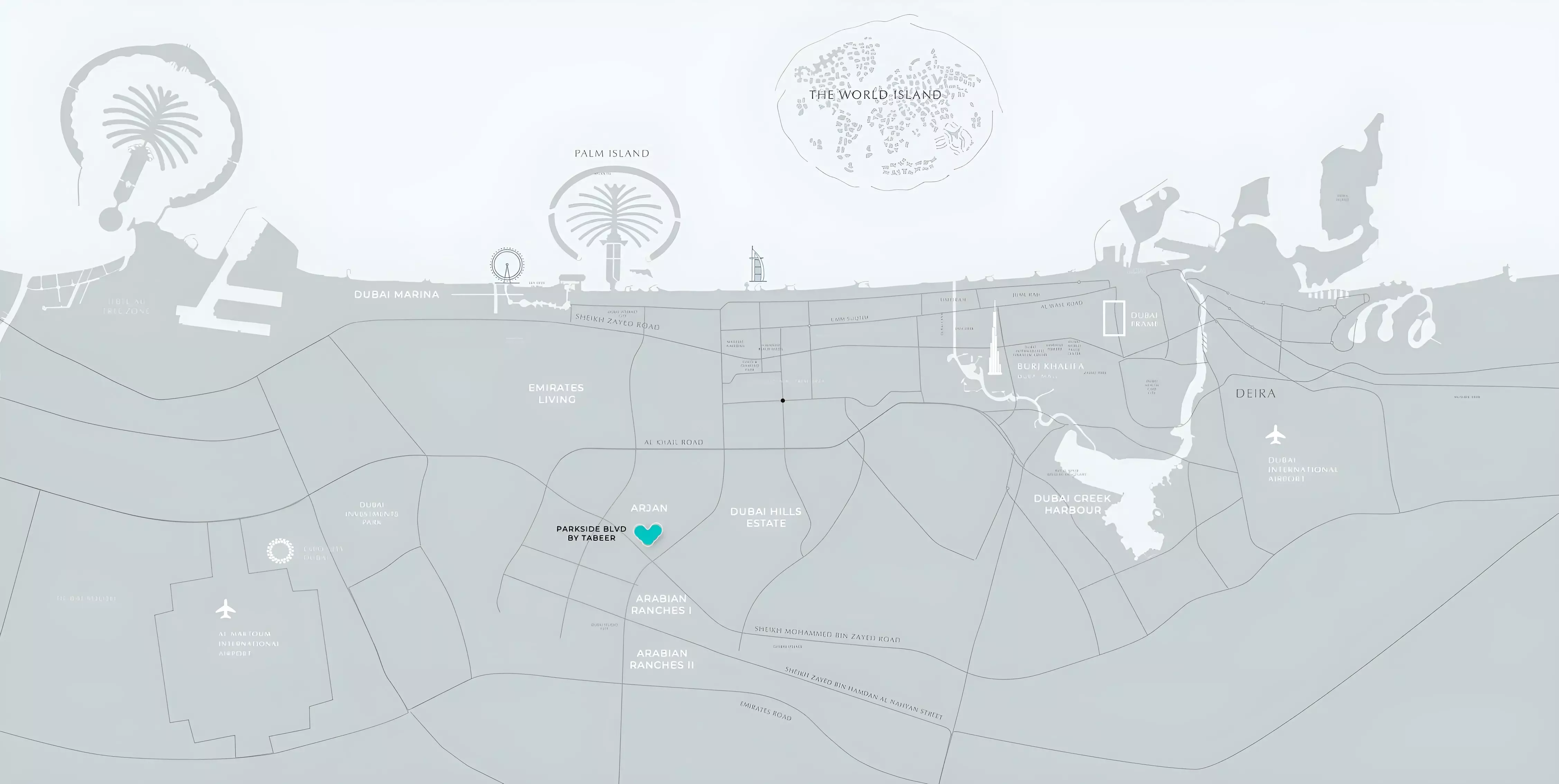 Parkside Boulevard – master plan