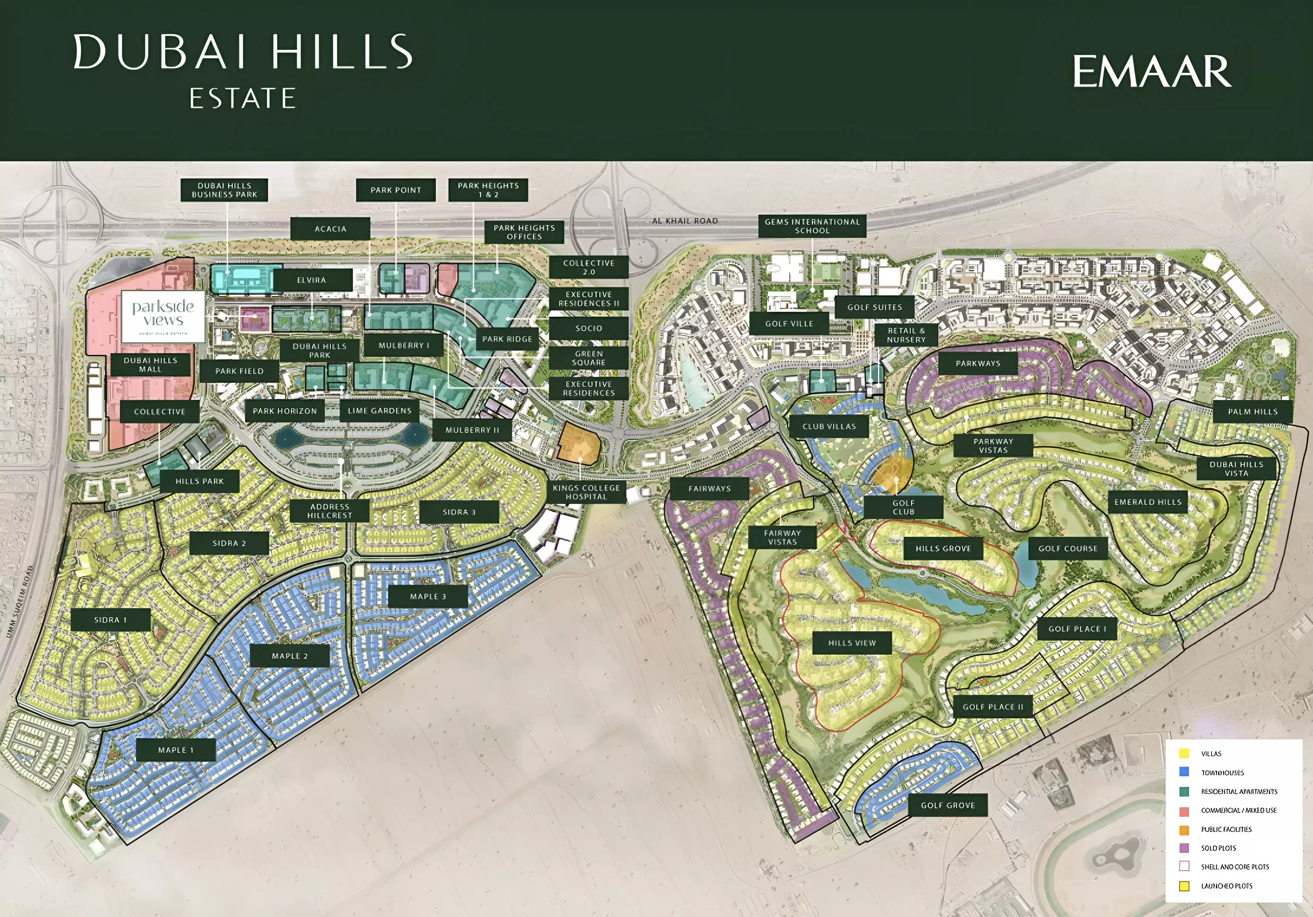 Parkside Views – master plan