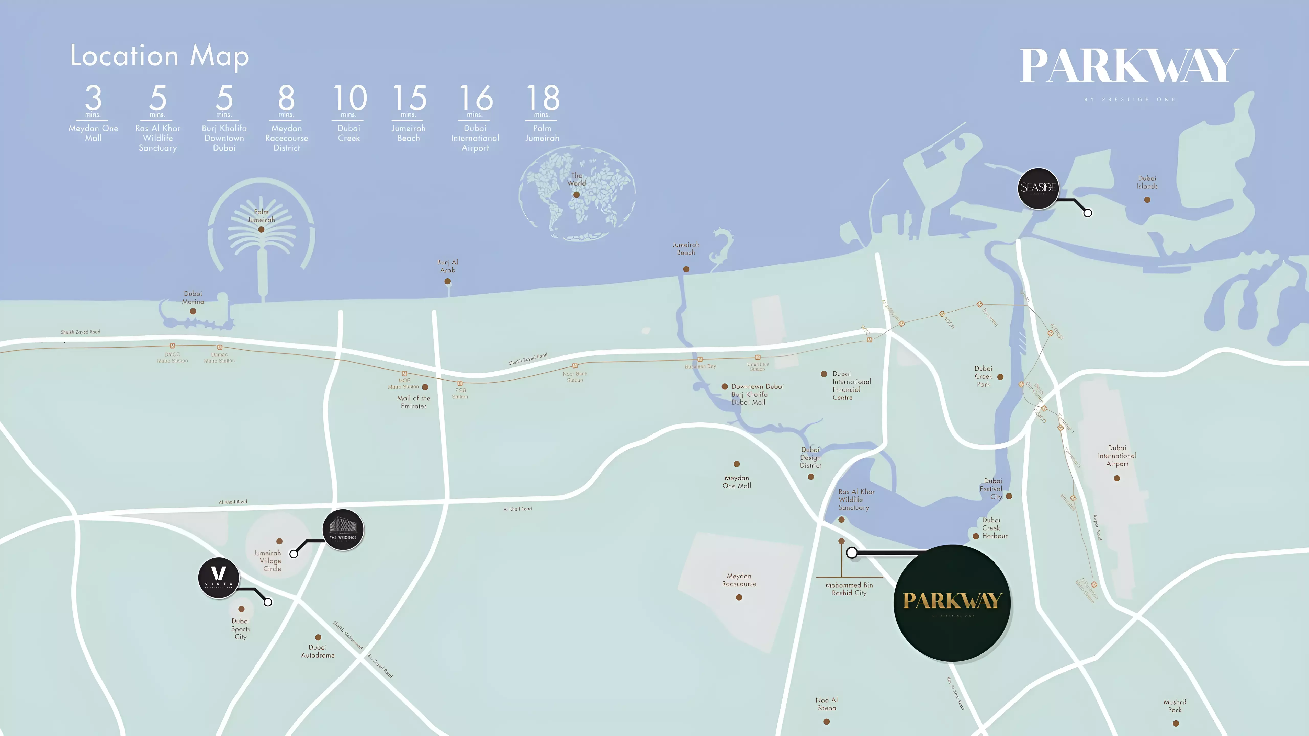 Parkway by Prestige One – master plan