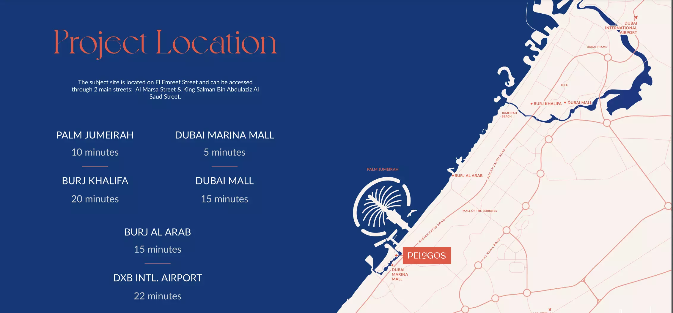 Pelagos – master plan