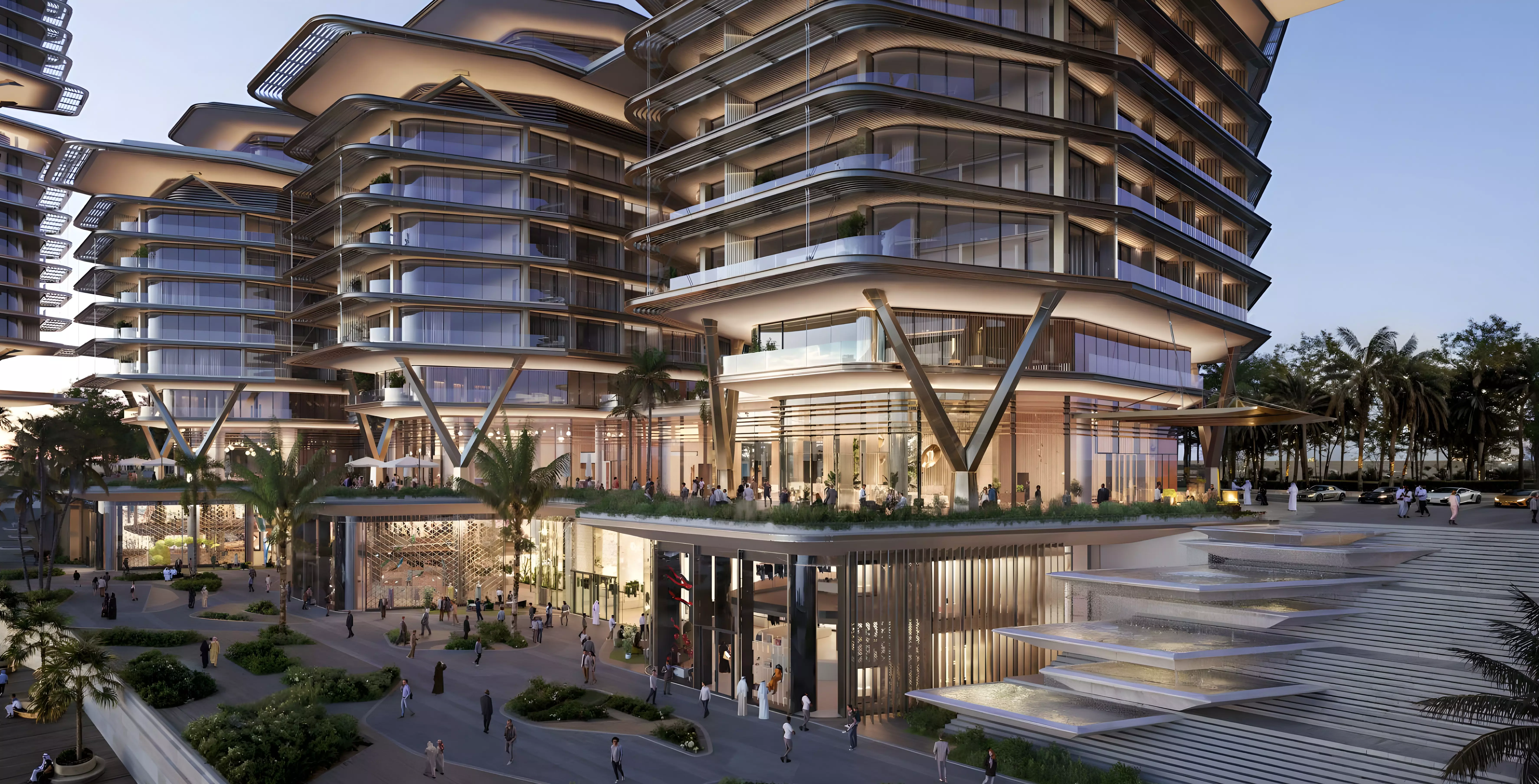 Peninsula Dubai Residences Tower 2 – main view