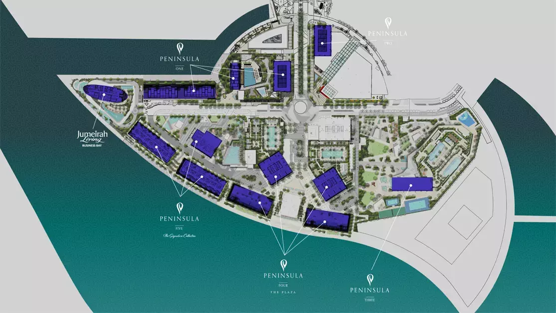 Peninsula Four – master plan