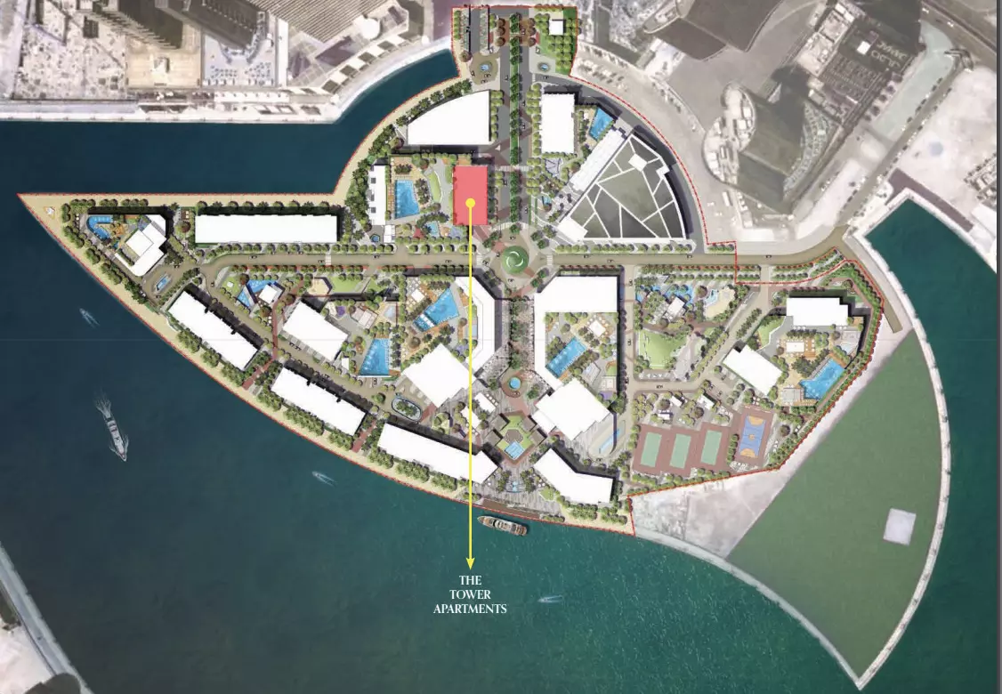 Peninsula One – master plan