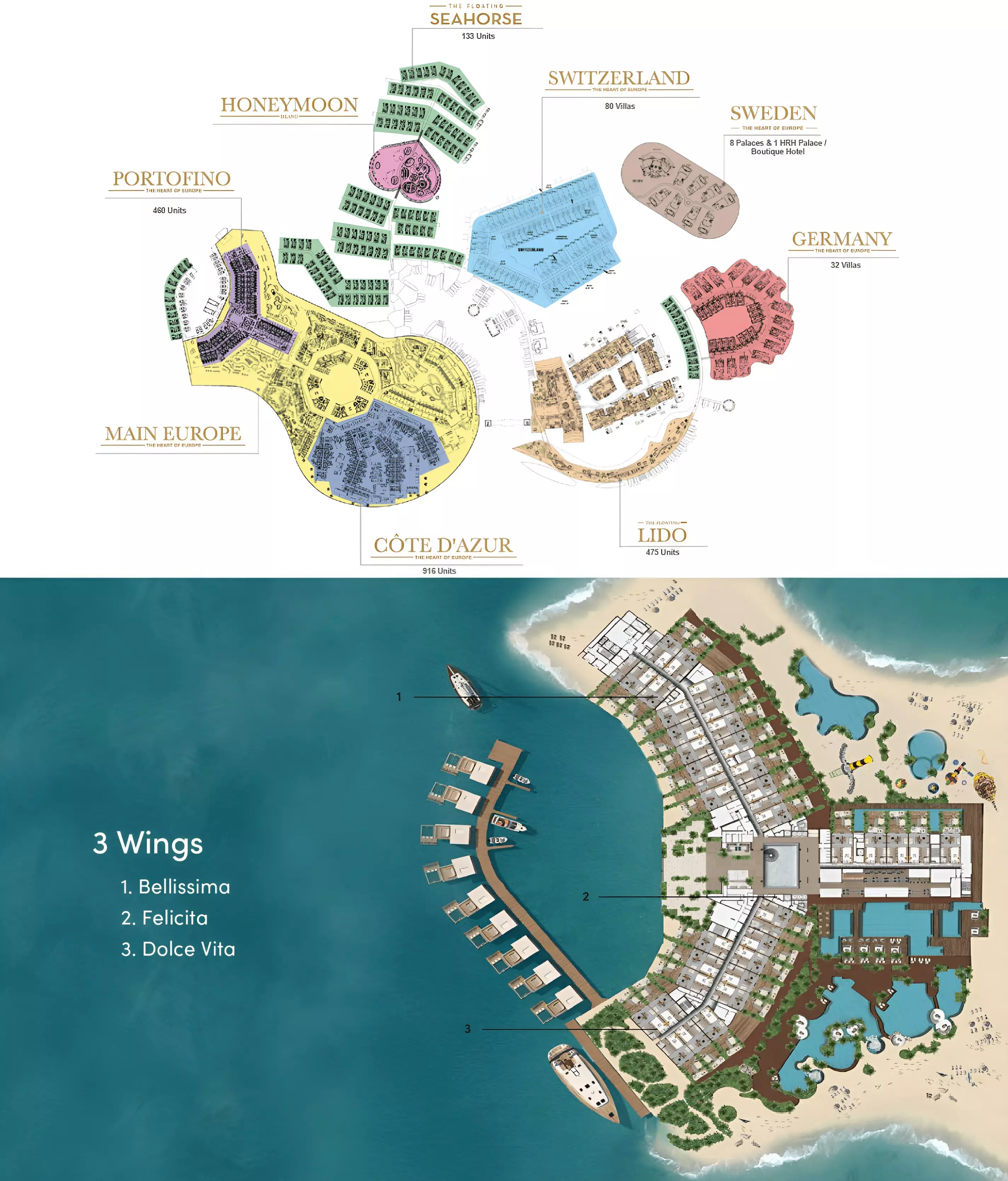 Portofino Hotel – master plan
