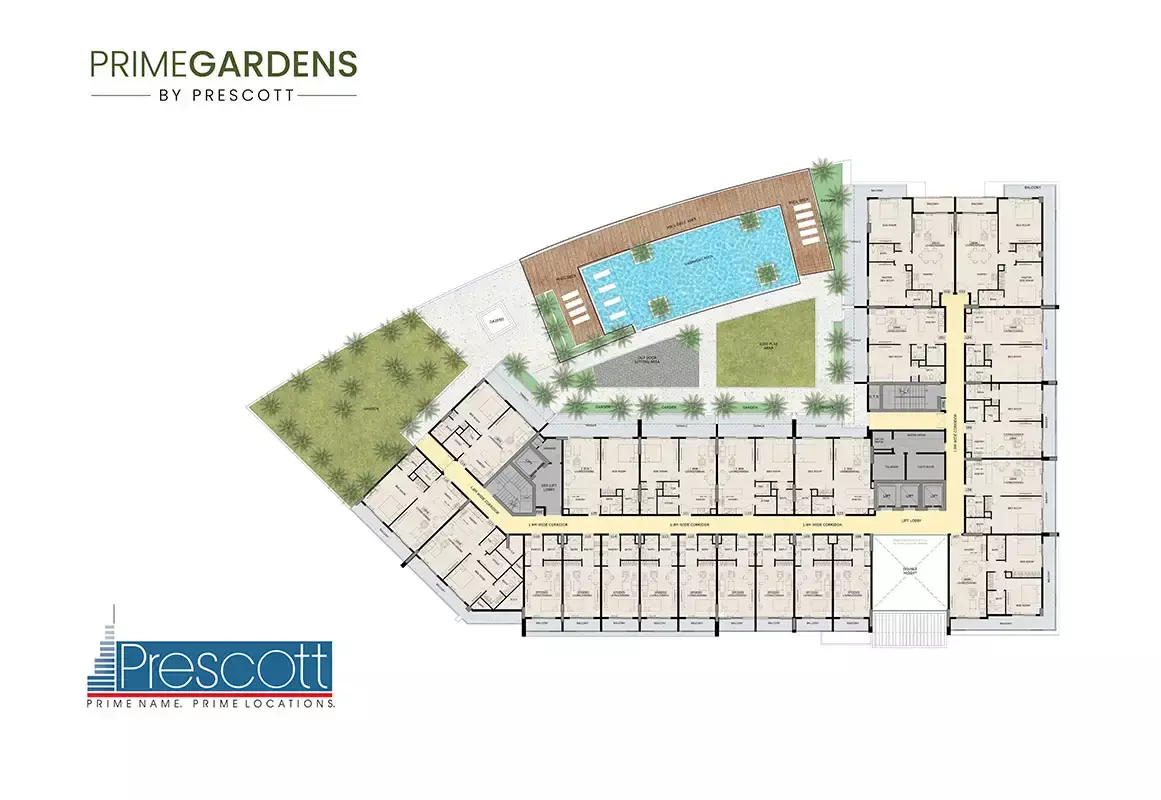 Prime Gardens – master plan