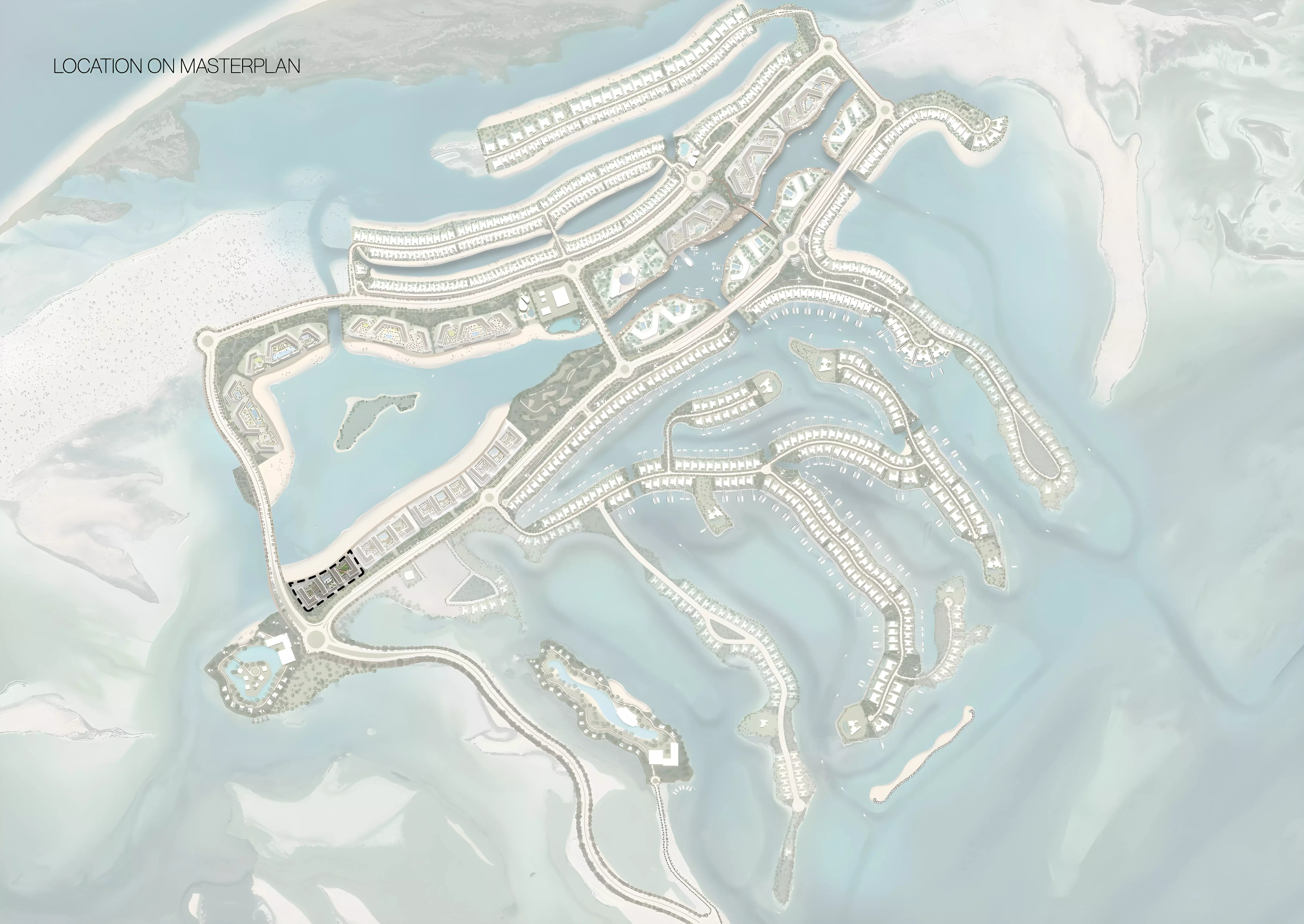 Pristine Beach Residences – master plan