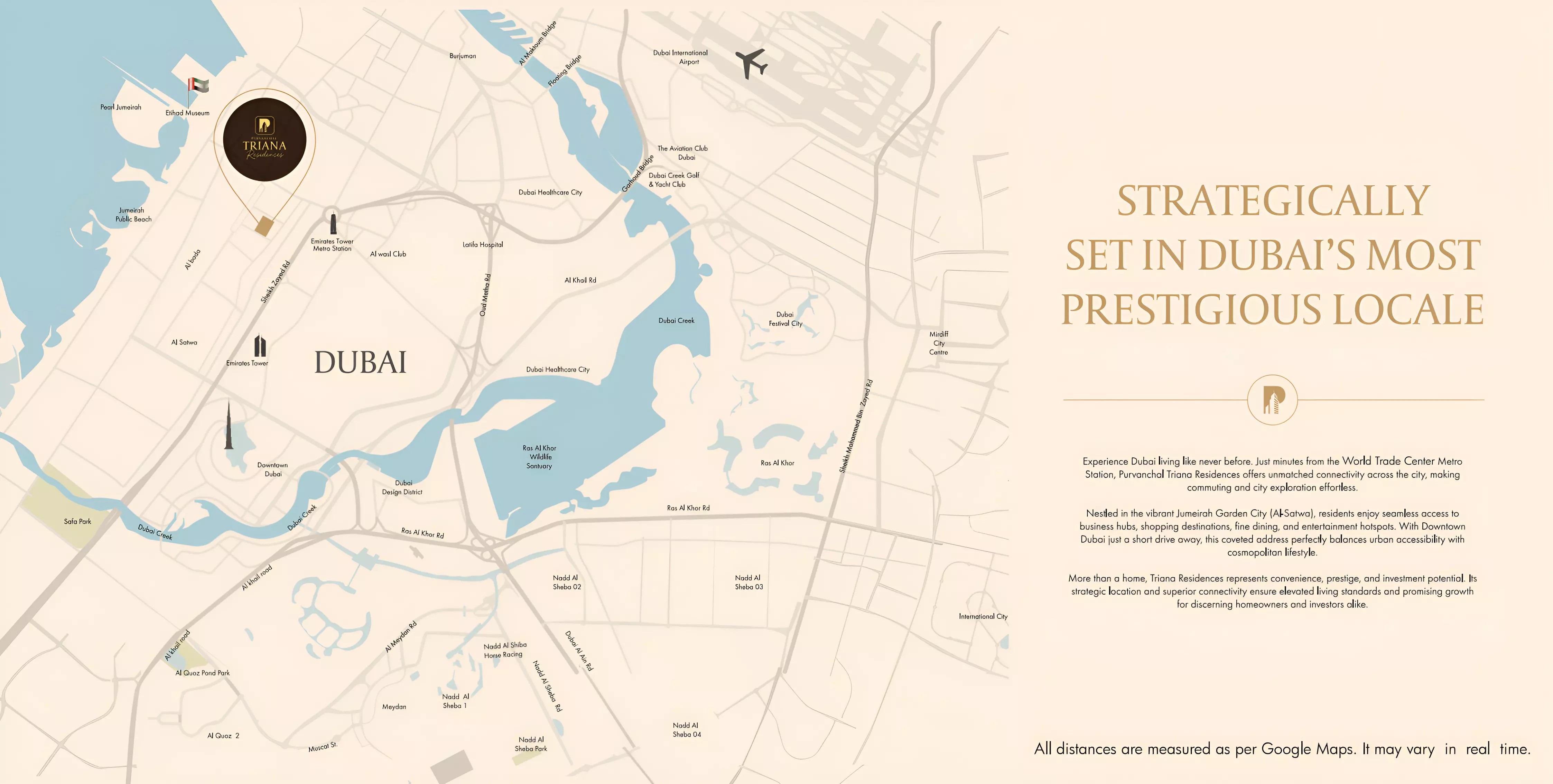 Purvanchal Triana Residences – master plan
