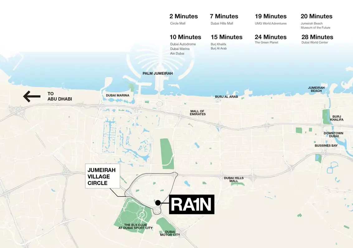 RA1N Residence – master plan