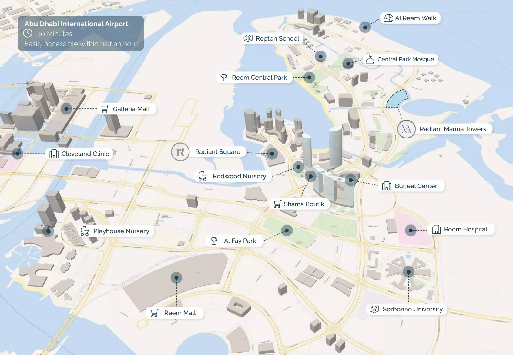 Radiant Marina Towers – master plan