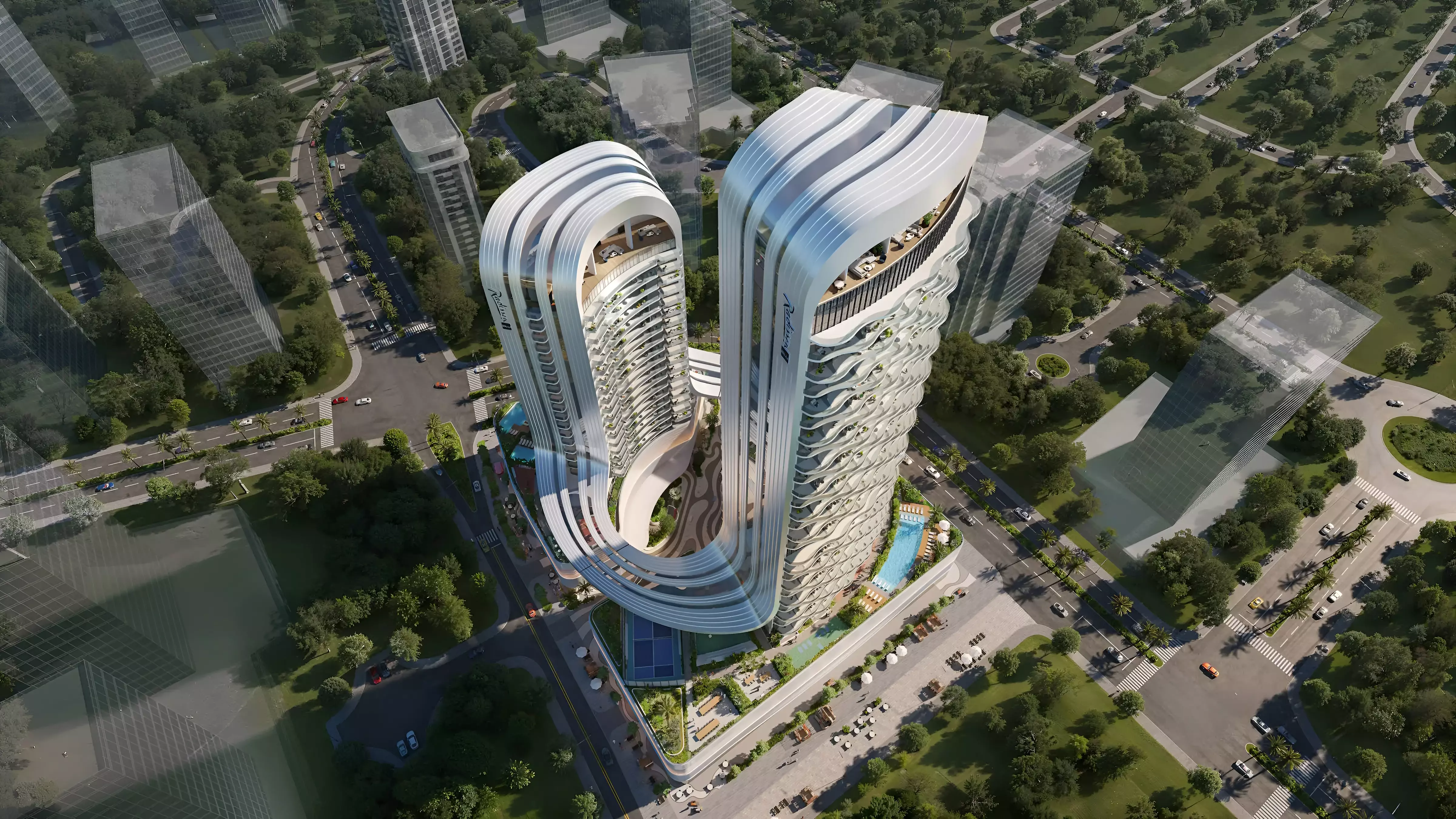 Radisson Blu Hotel & Residences – main view
