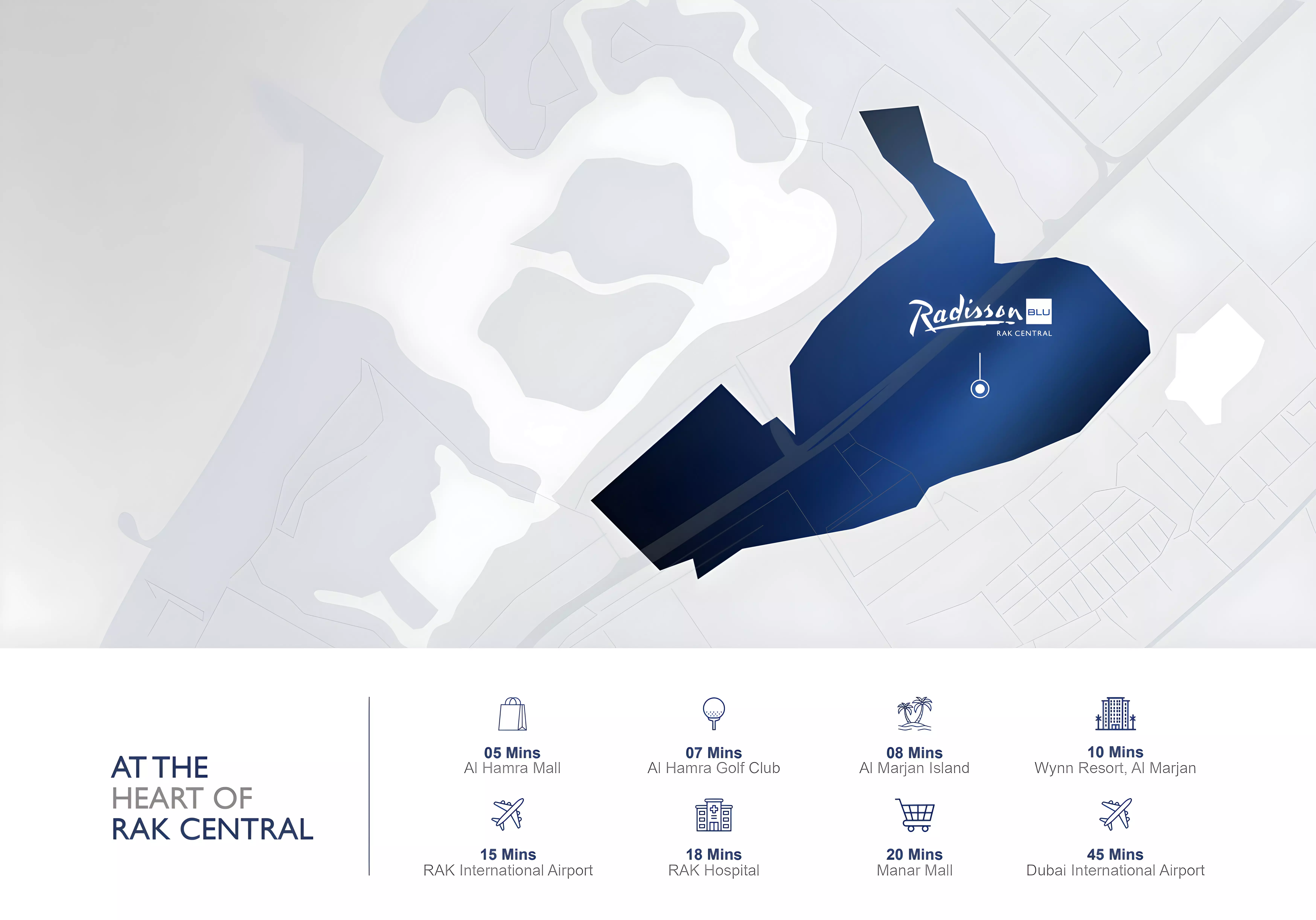 Radisson Blu Hotel & Residences – master plan