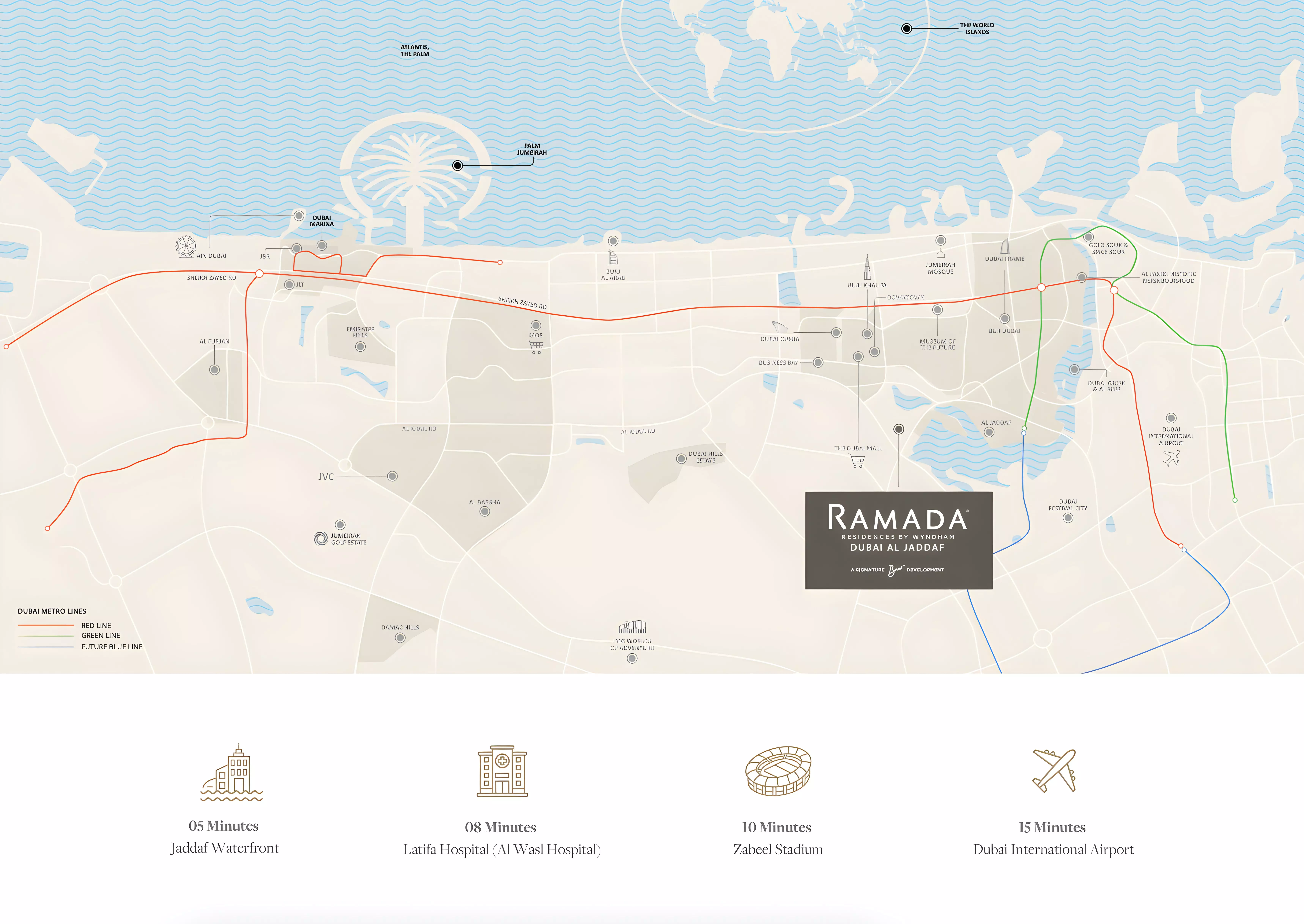 Ramada Residences by Wyndham – master plan