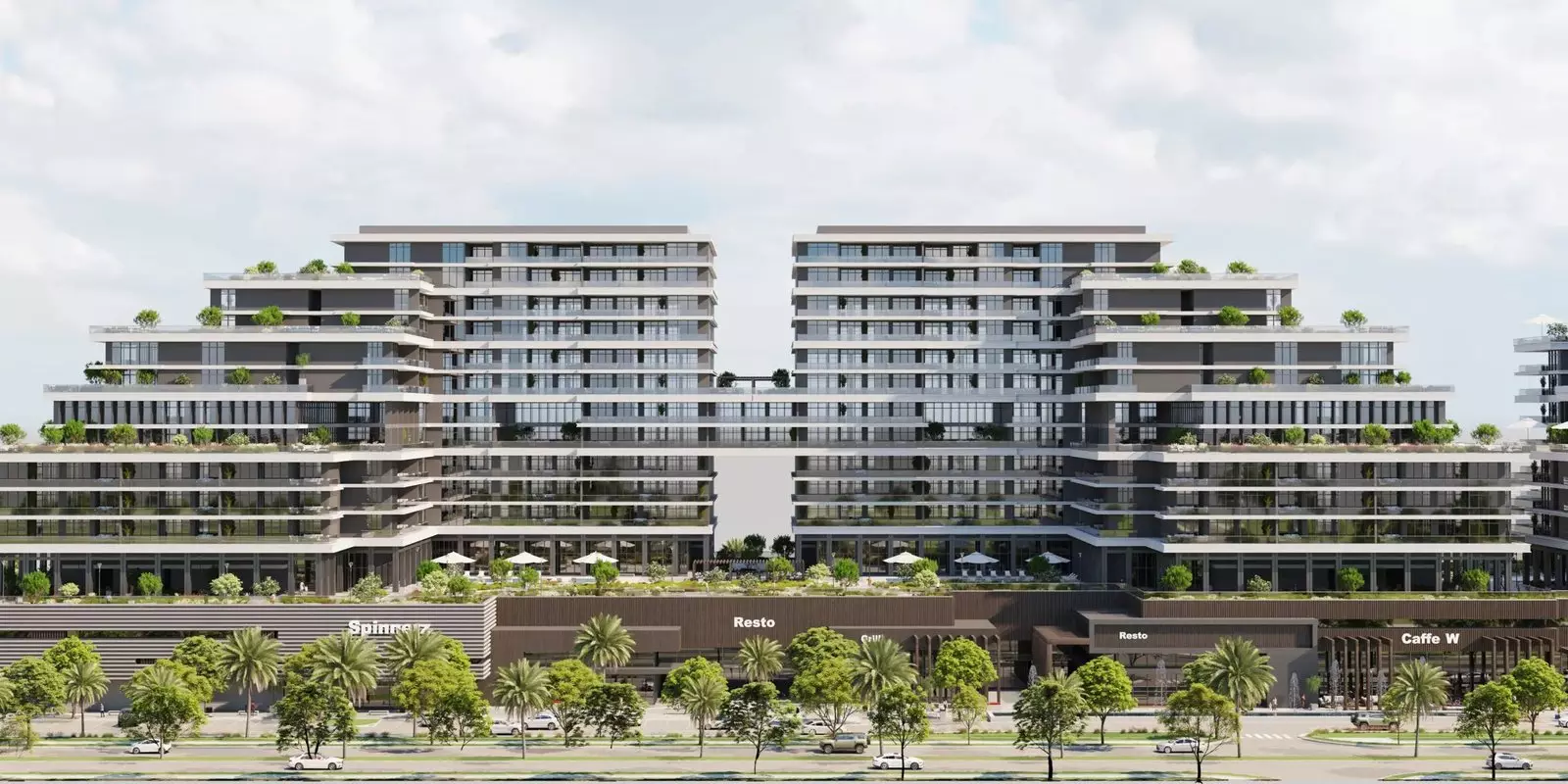 Reem Hills Apartments – main view