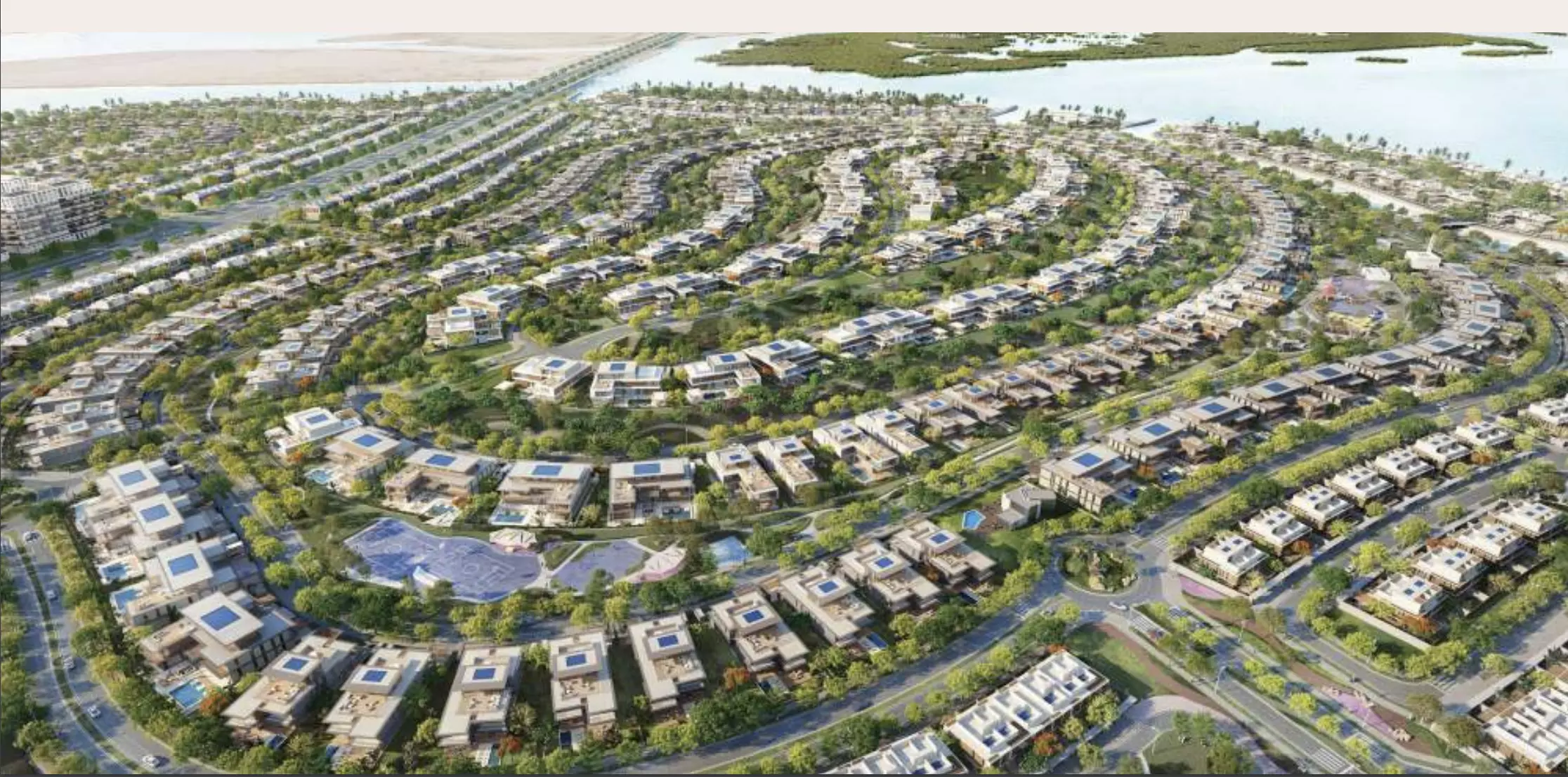 Reem Hills Villas – master plan