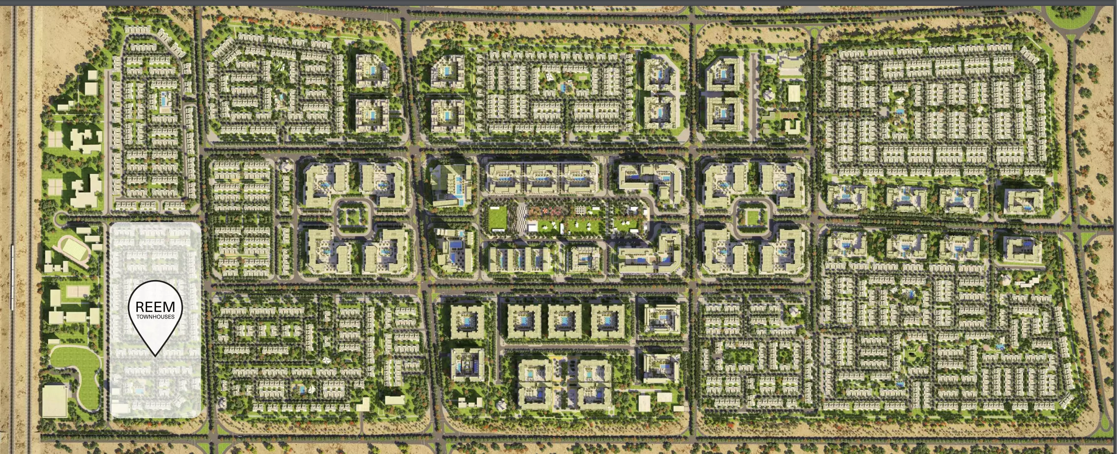 Reem Townhouses – master plan