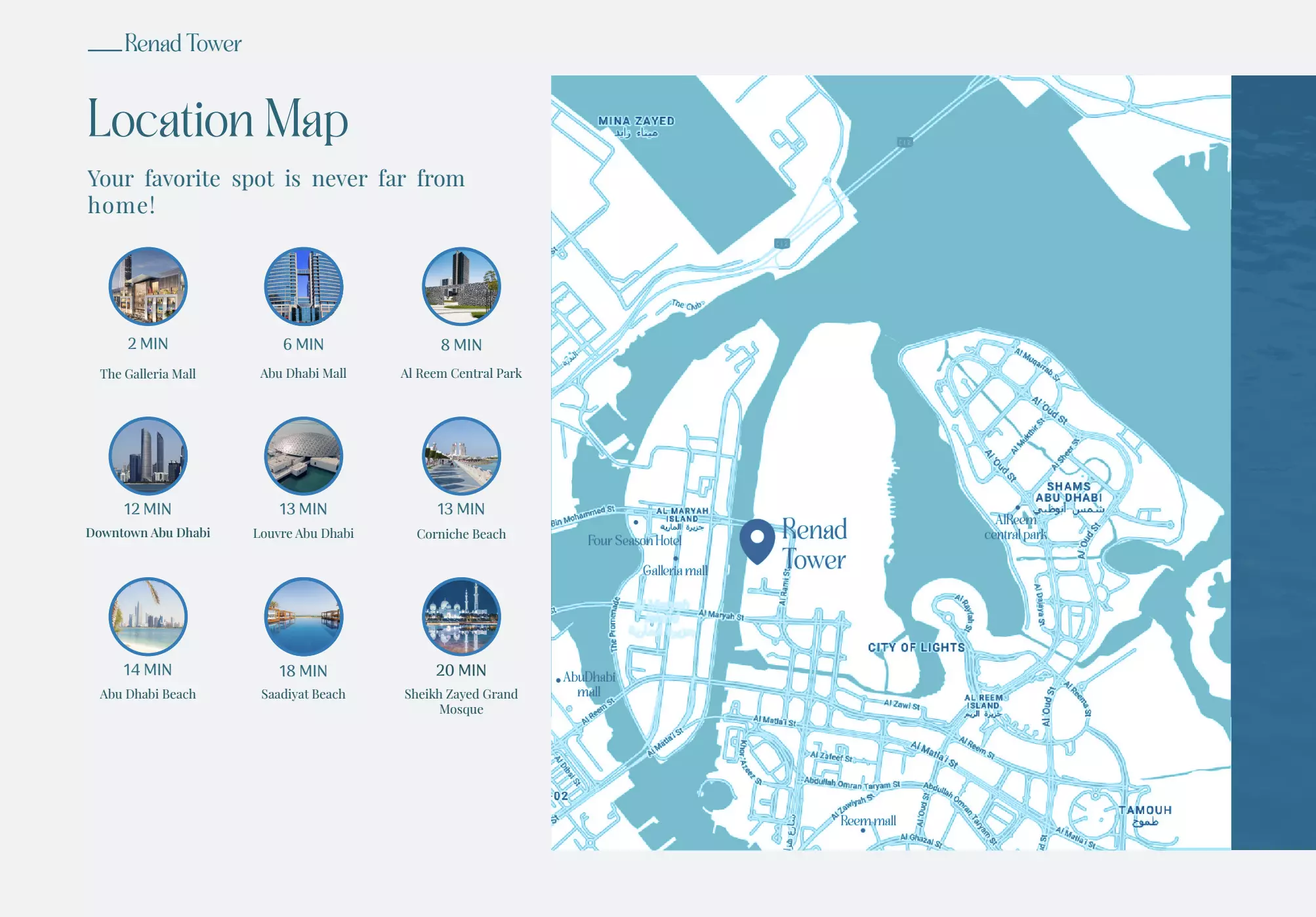 Renad Tower – master plan