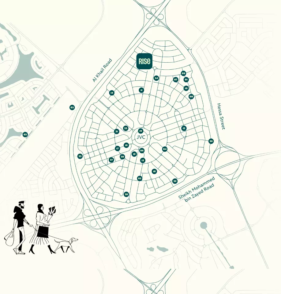 Rise Residence – master plan